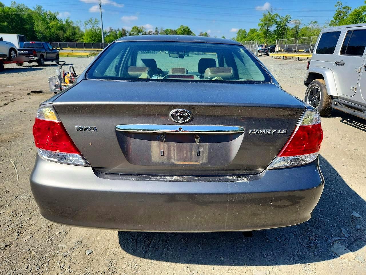 2006 Toyota Camry Le Gray vin: 4T1BE30K26U726288