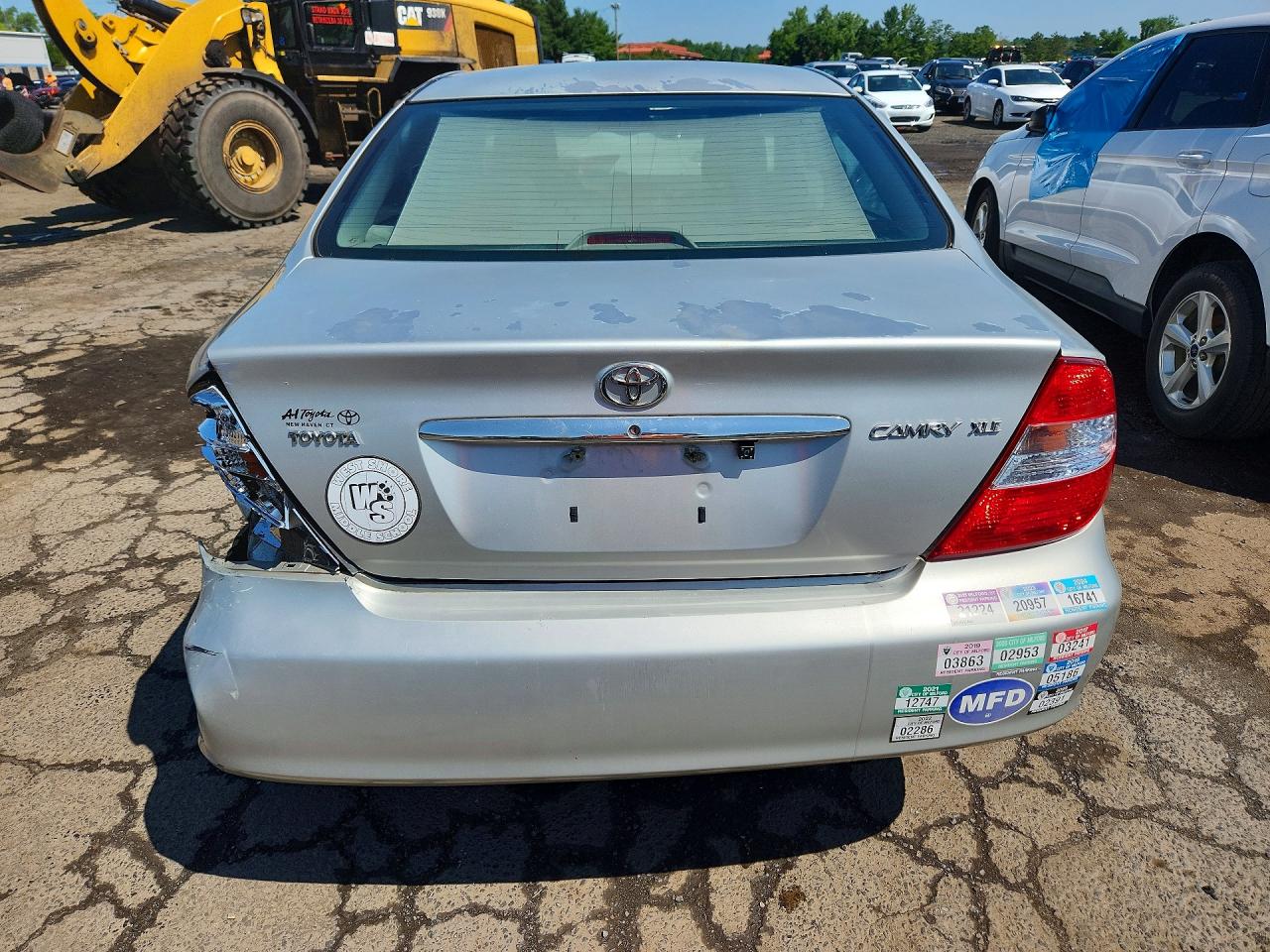 2003 Toyota Camry Xle Silver vin: 4T1BE30K33U221422