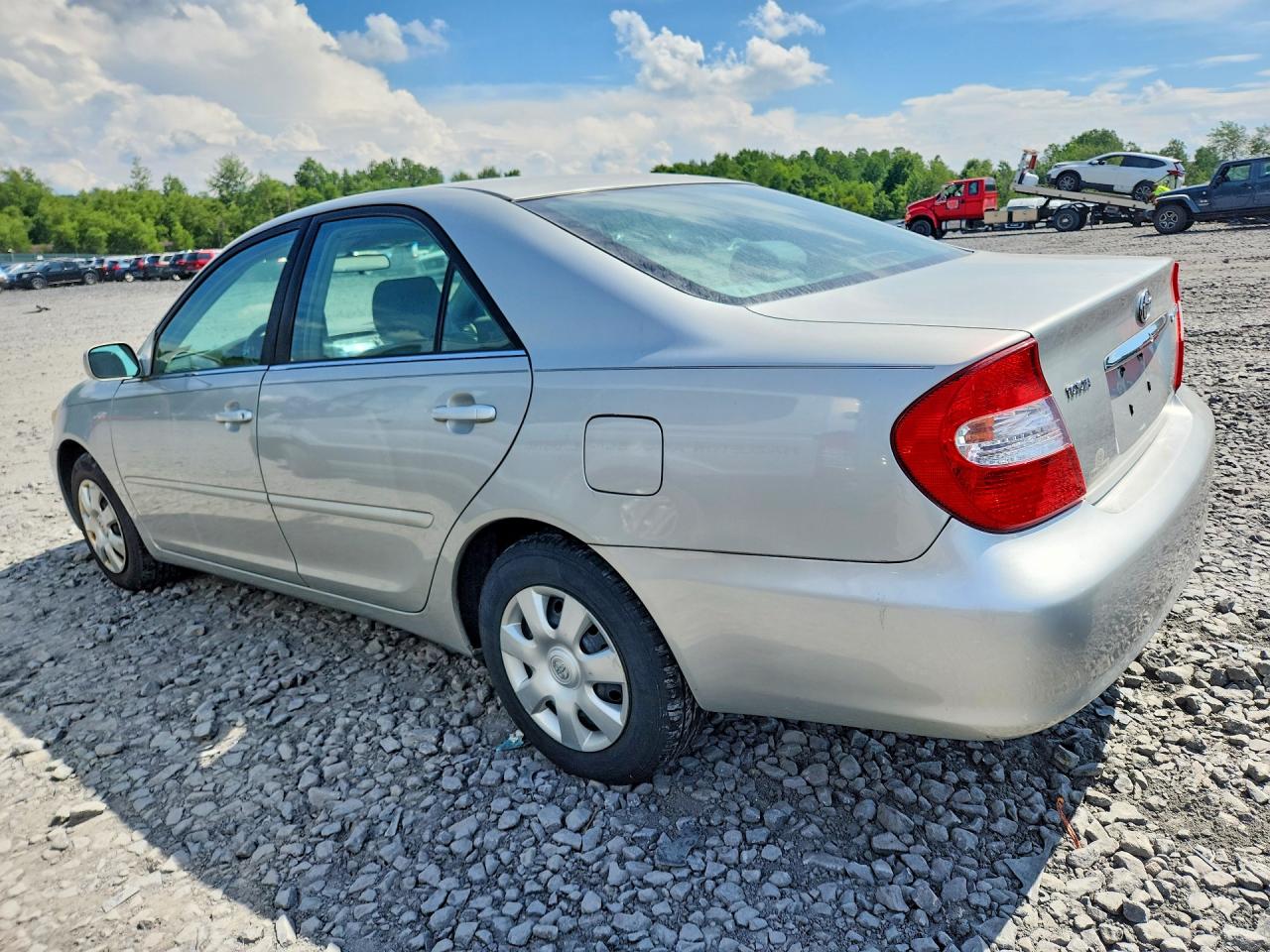 2004 Toyota Camry Le Silver vin: 4T1BE30K34U307895