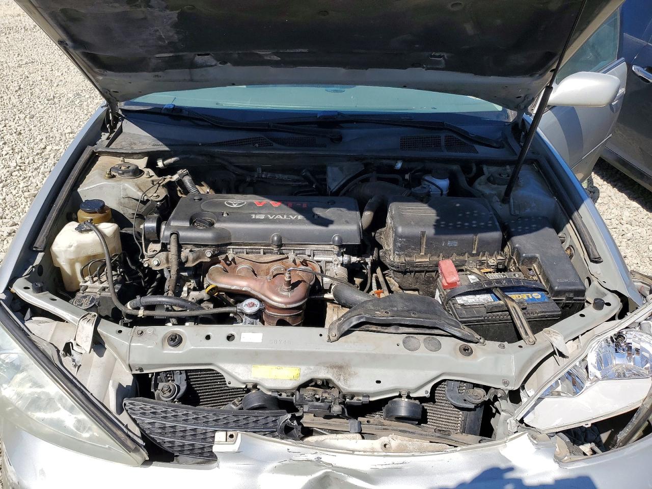 2004 Toyota Camry Xle Silver vin: 4T1BE30K34U906800