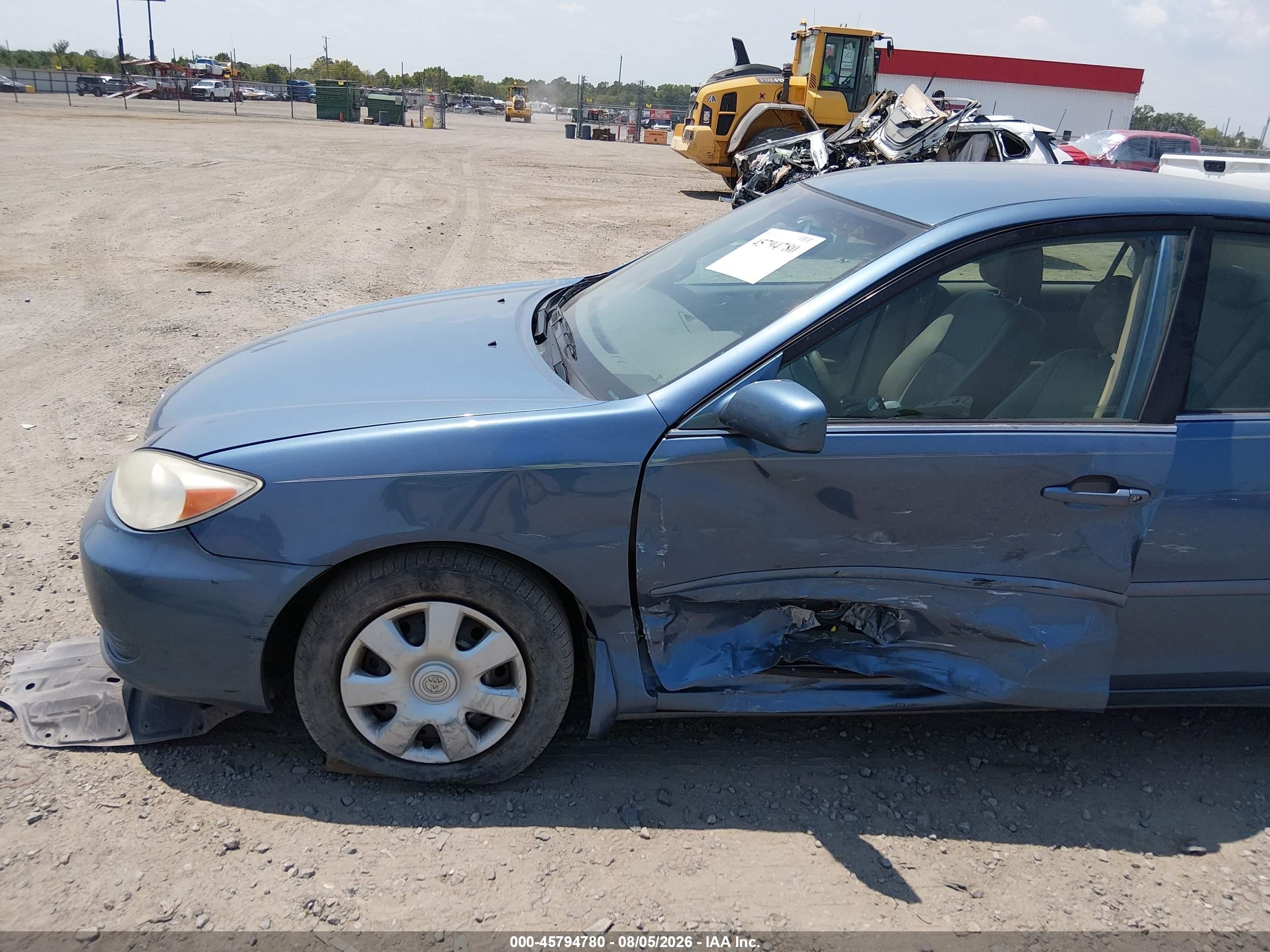 2004 Toyota Camry Le Blue vin: 4T1BE30K34U912984