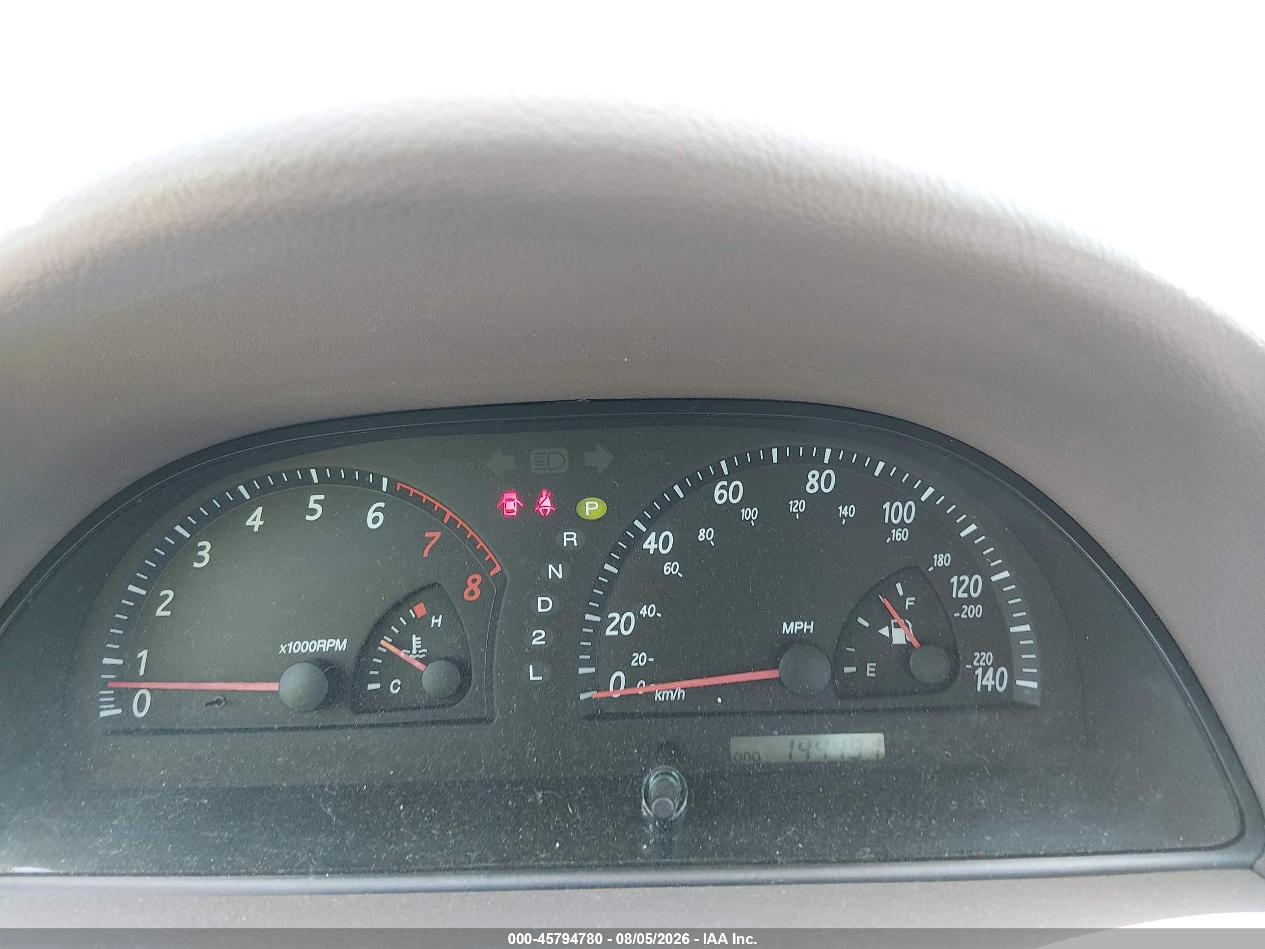 2004 Toyota Camry Le Blue vin: 4T1BE30K34U912984