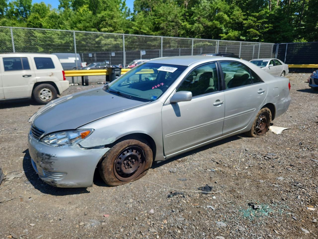 2005 Toyota Camry Le Silver vin: 4T1BE30K35U420537