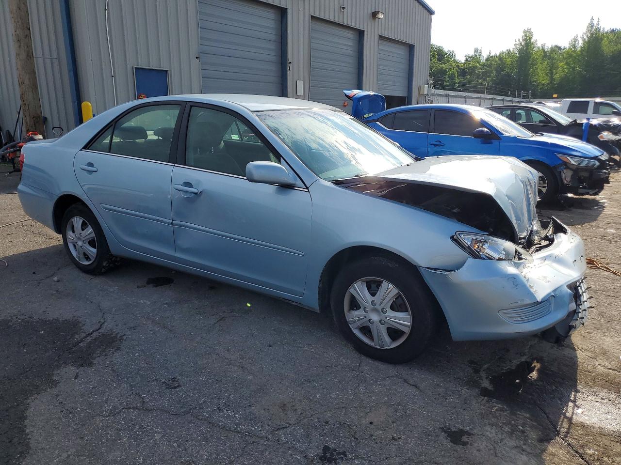 2005 Toyota Camry Le Teal vin: 4T1BE30K35U634508