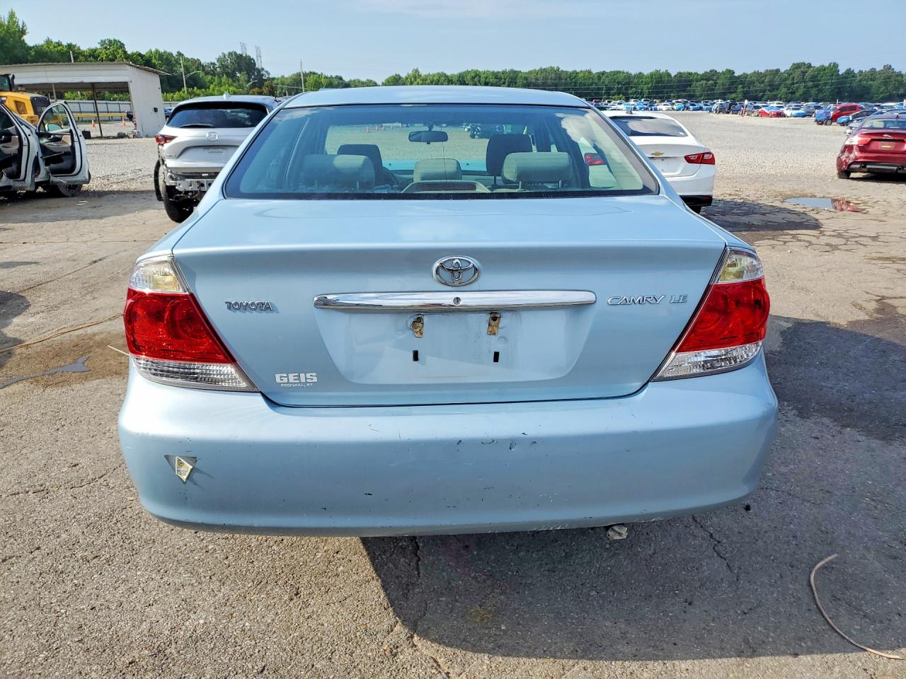 2005 Toyota Camry Le Teal vin: 4T1BE30K35U634508