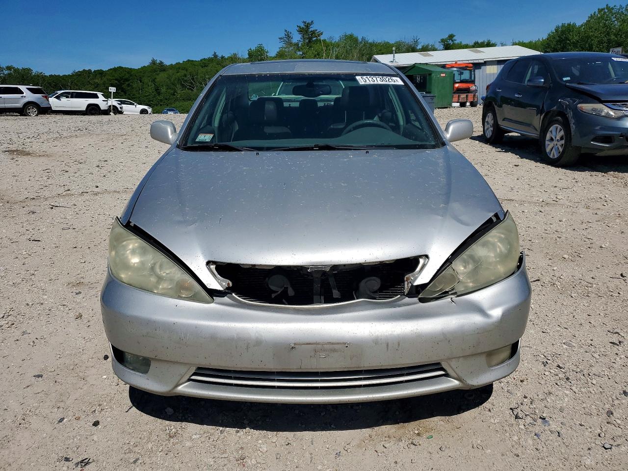 2005 Toyota Camry Xle Silver vin: 4T1BE30K35U981353