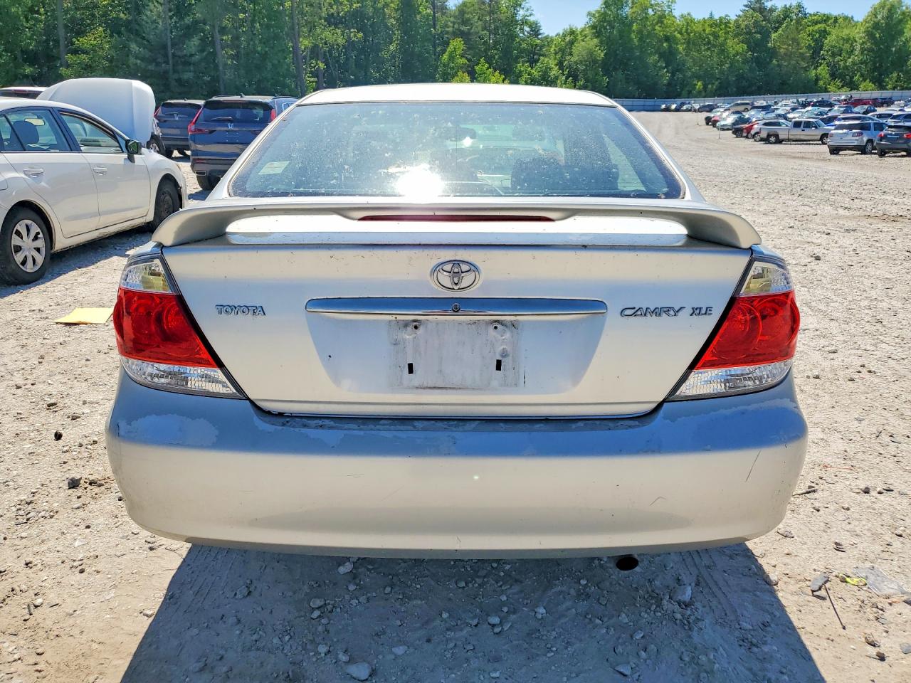 2005 Toyota Camry Xle Silver vin: 4T1BE30K35U981353