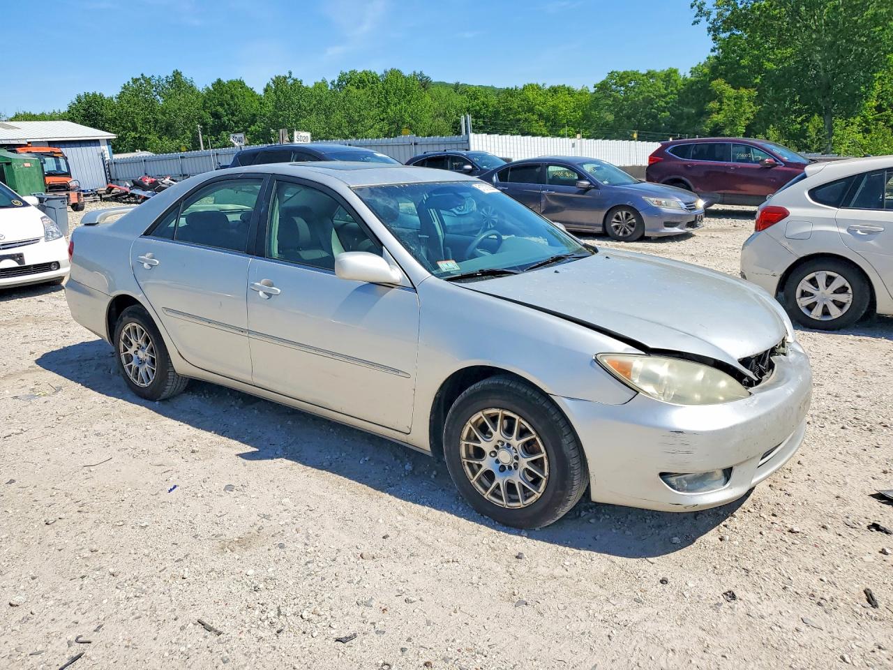 2005 Toyota Camry Xle Silver vin: 4T1BE30K35U981353