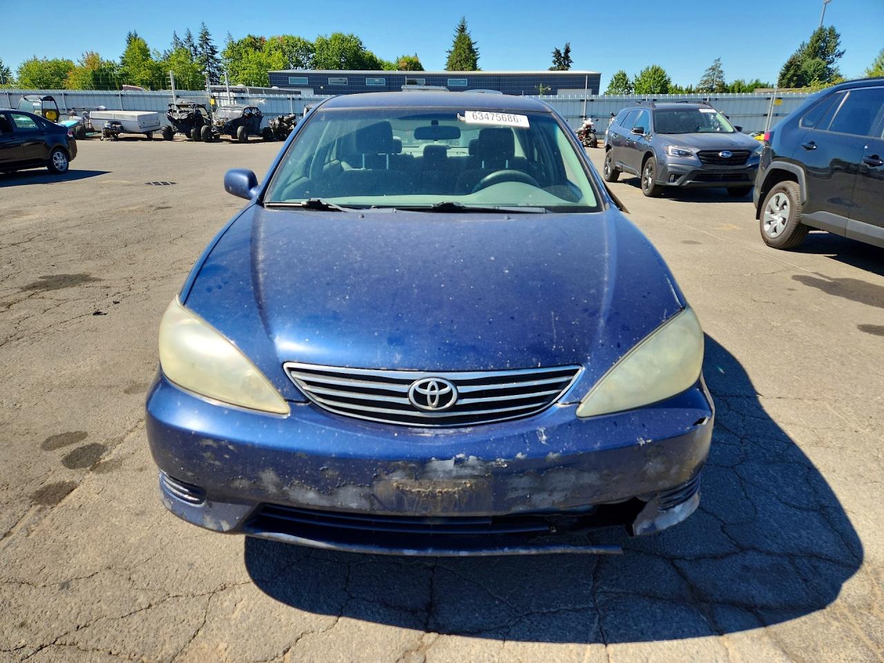 2006 Toyota Camry Le Blue vin: 4T1BE30K36U105125