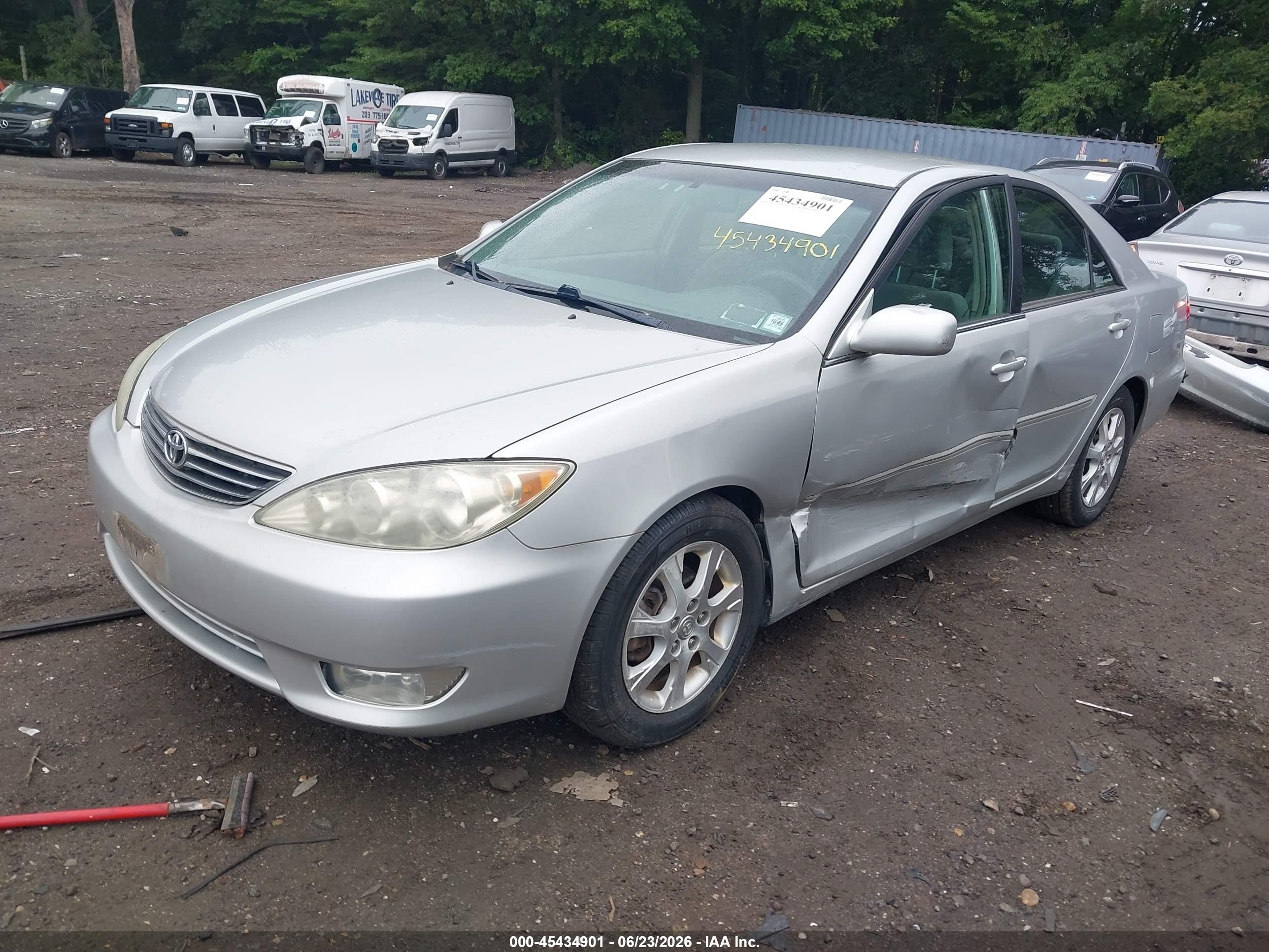 2006 Toyota Camry Xle Silver vin: 4T1BE30K36U125617
