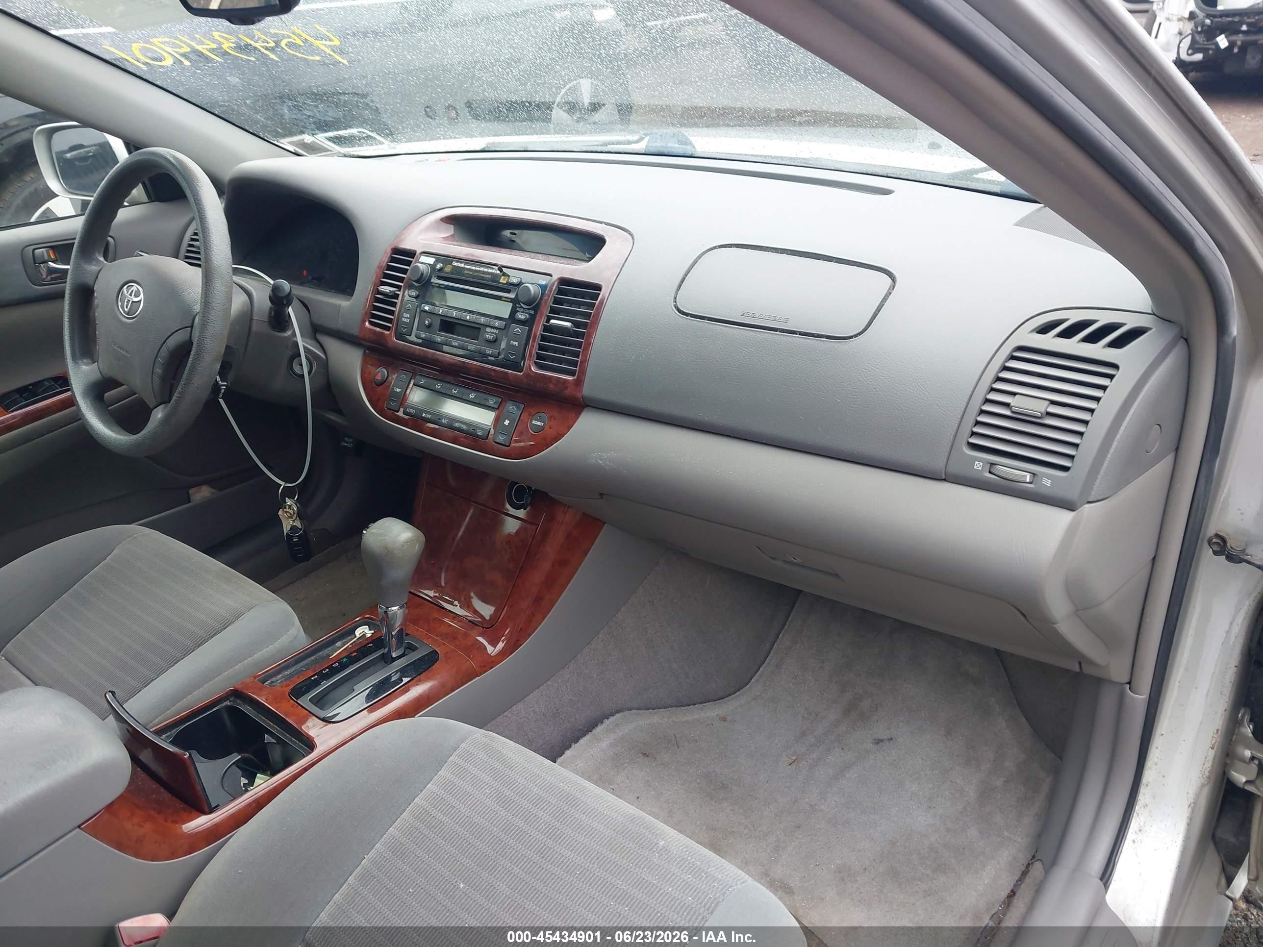 2006 Toyota Camry Xle Silver vin: 4T1BE30K36U125617