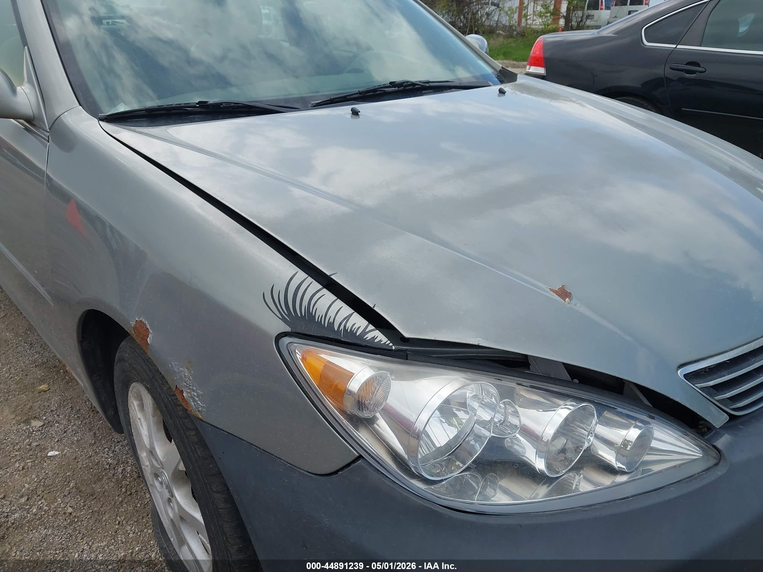 2006 Toyota Camry Xle Серый vin: 4T1BE30K36U654582