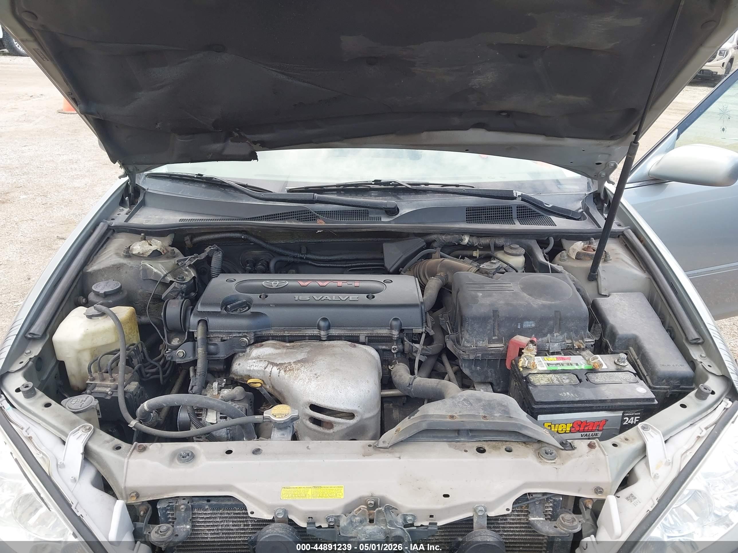 2006 Toyota Camry Xle Серый vin: 4T1BE30K36U654582