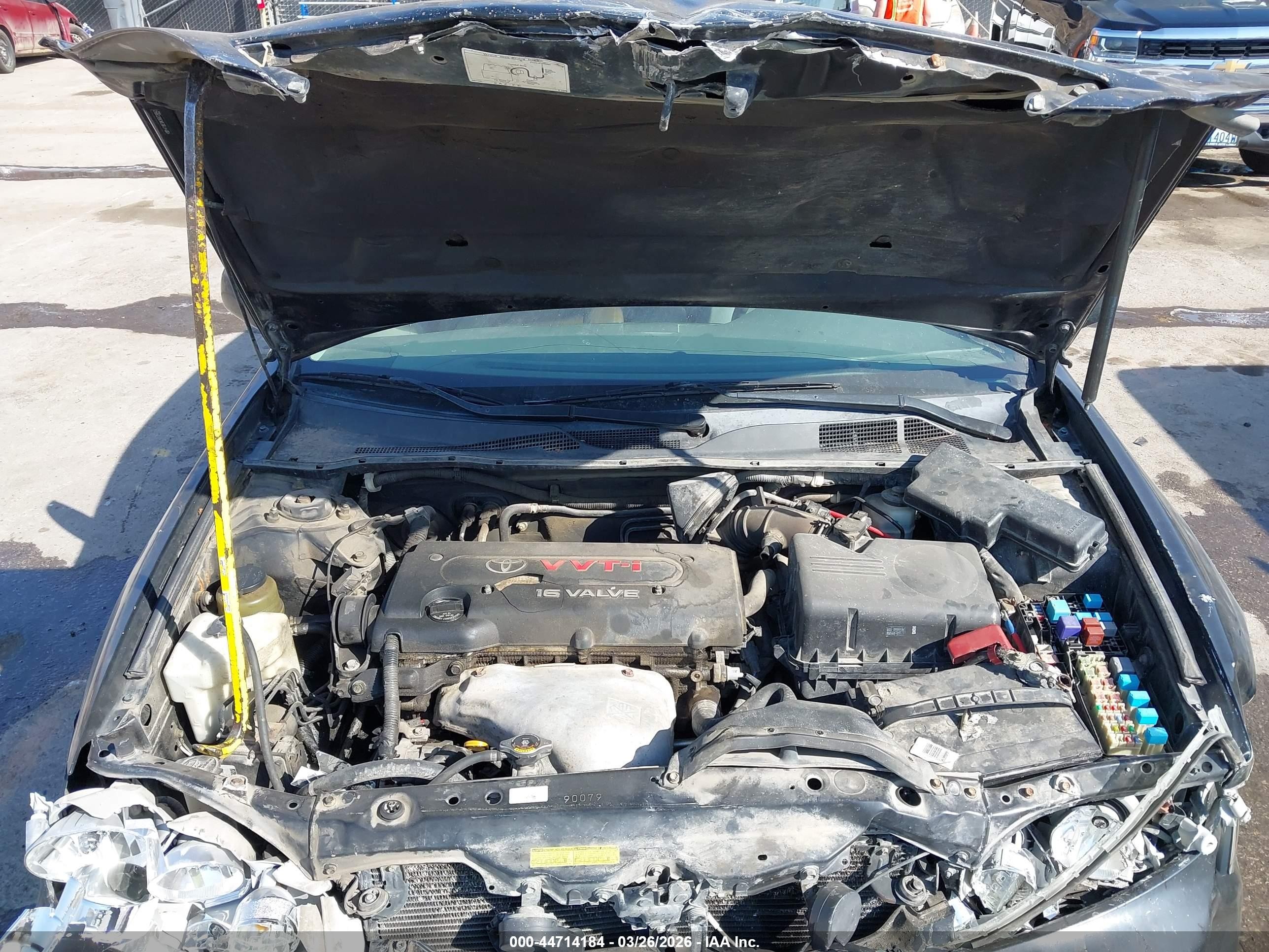 2006 Toyota Camry Le Black vin: 4T1BE30K36U728843