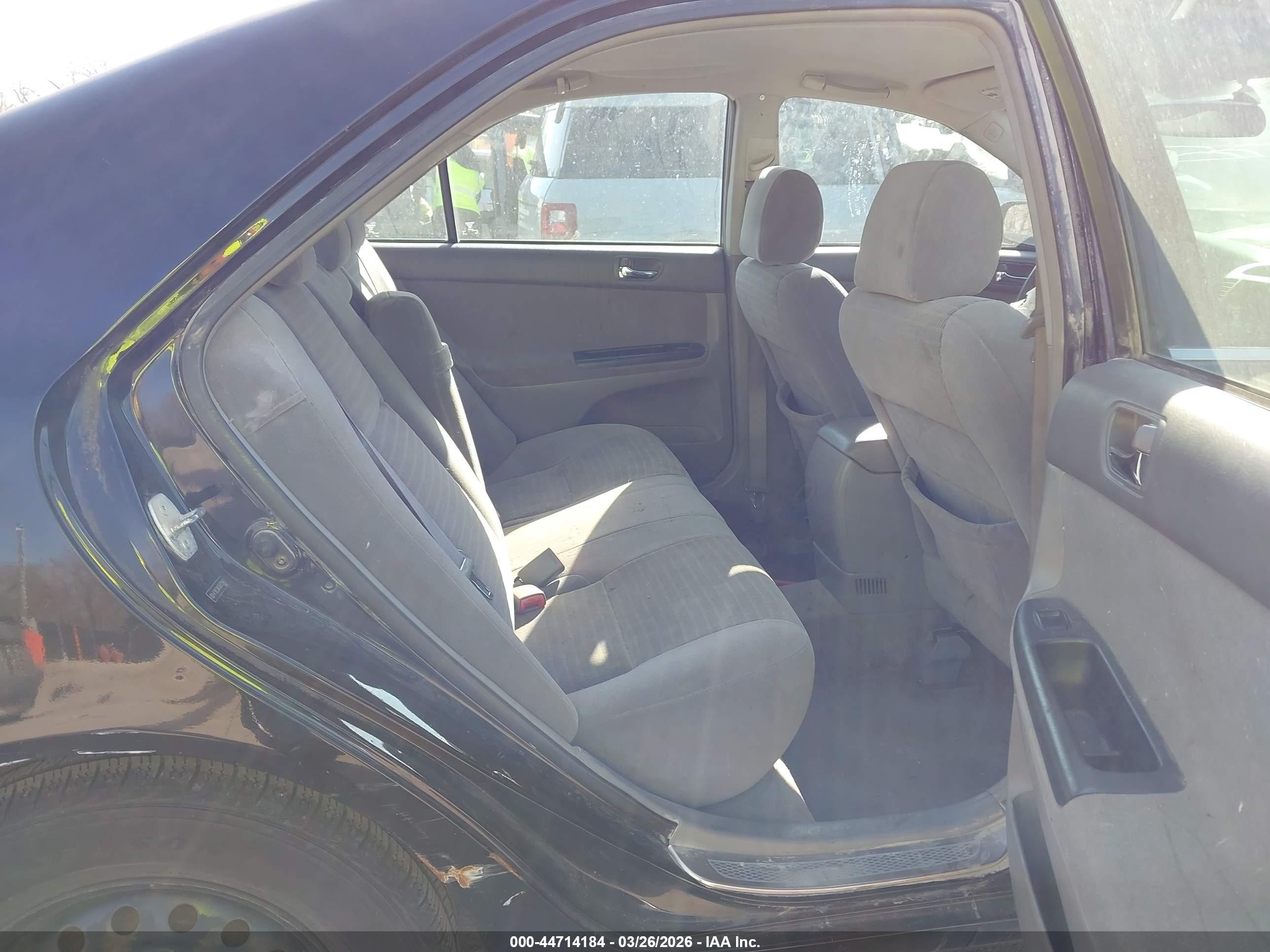 2006 Toyota Camry Le Black vin: 4T1BE30K36U728843