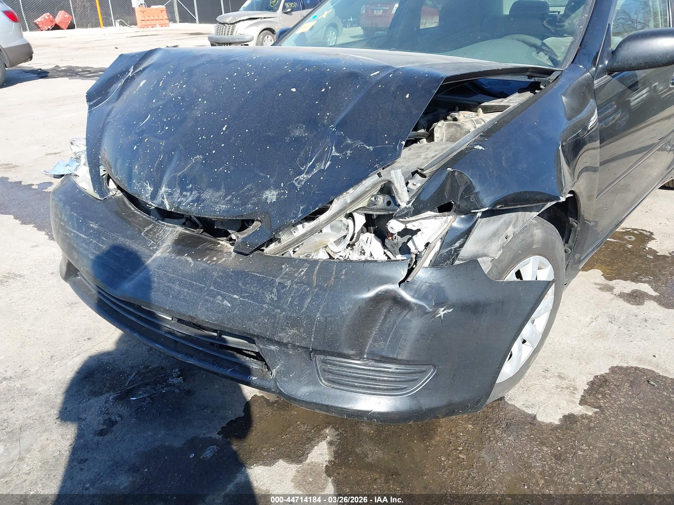2006 Toyota Camry Le Black vin: 4T1BE30K36U728843