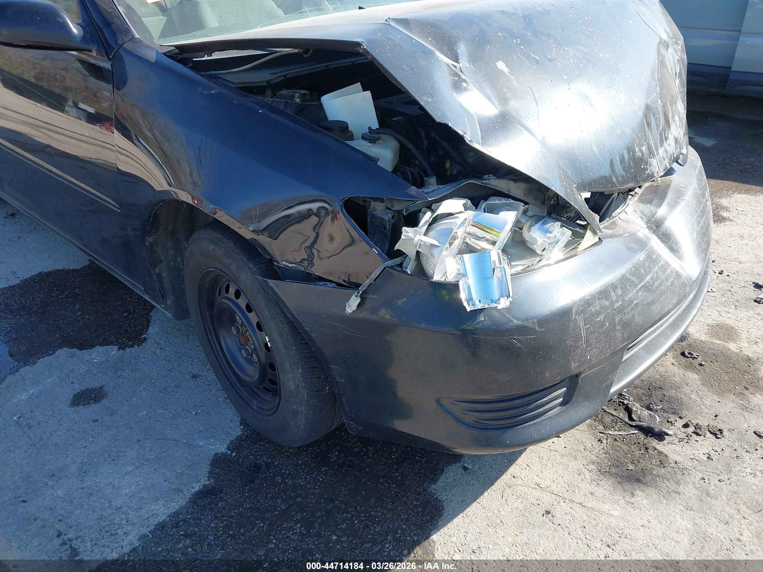 2006 Toyota Camry Le Black vin: 4T1BE30K36U728843