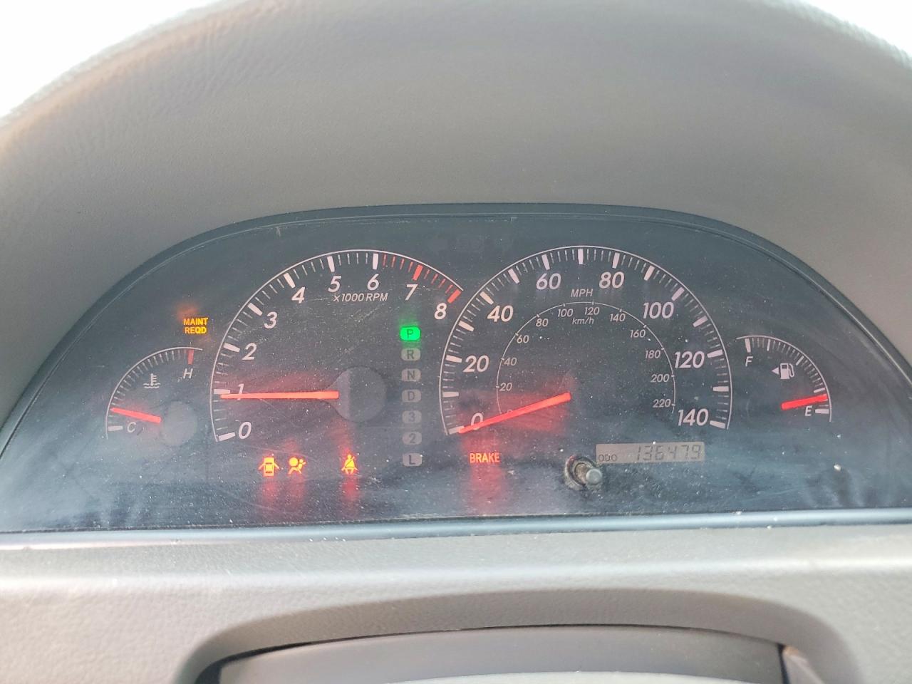 2006 Toyota Camry Le Blue vin: 4T1BE30K36U746596