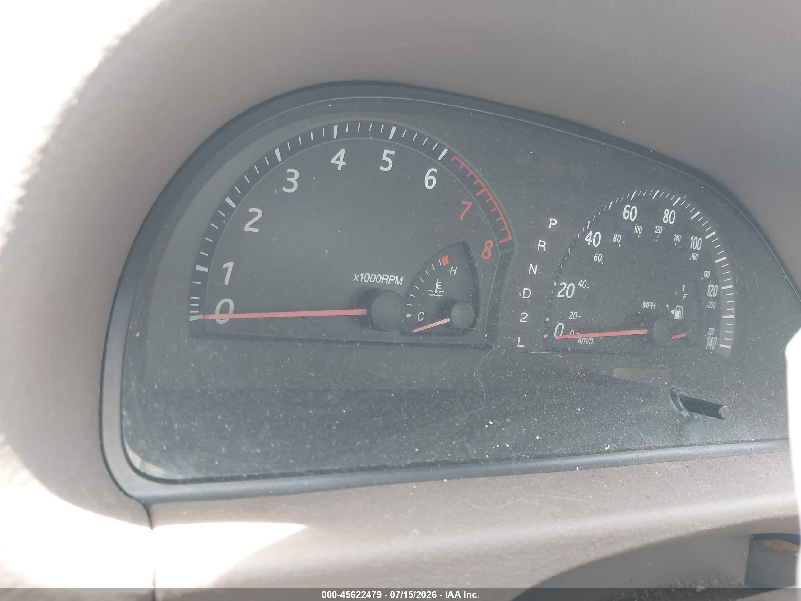 2003 Toyota Camry Le Blue vin: 4T1BE30K43U703722