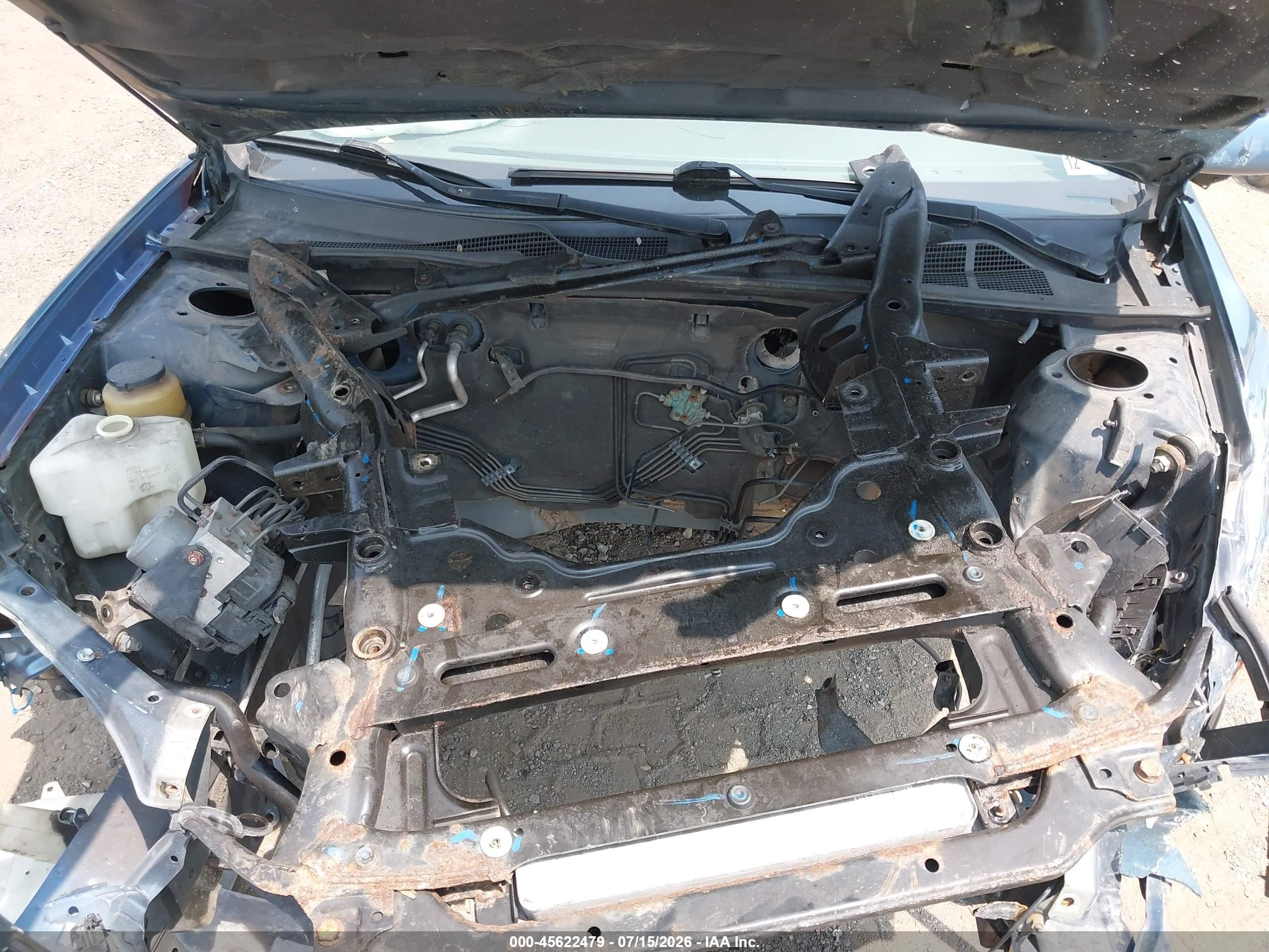2003 Toyota Camry Le Blue vin: 4T1BE30K43U703722