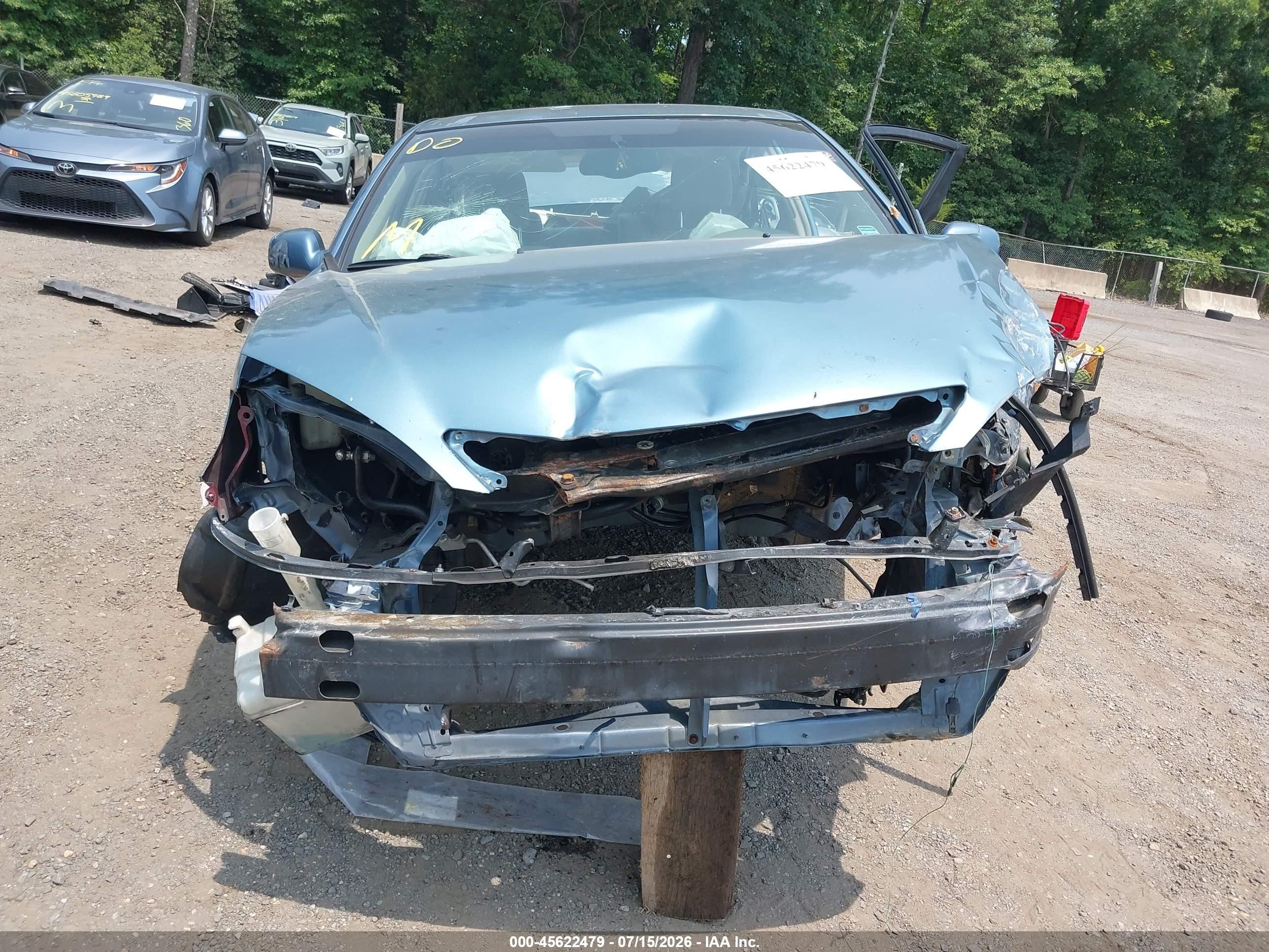 2003 Toyota Camry Le Blue vin: 4T1BE30K43U703722