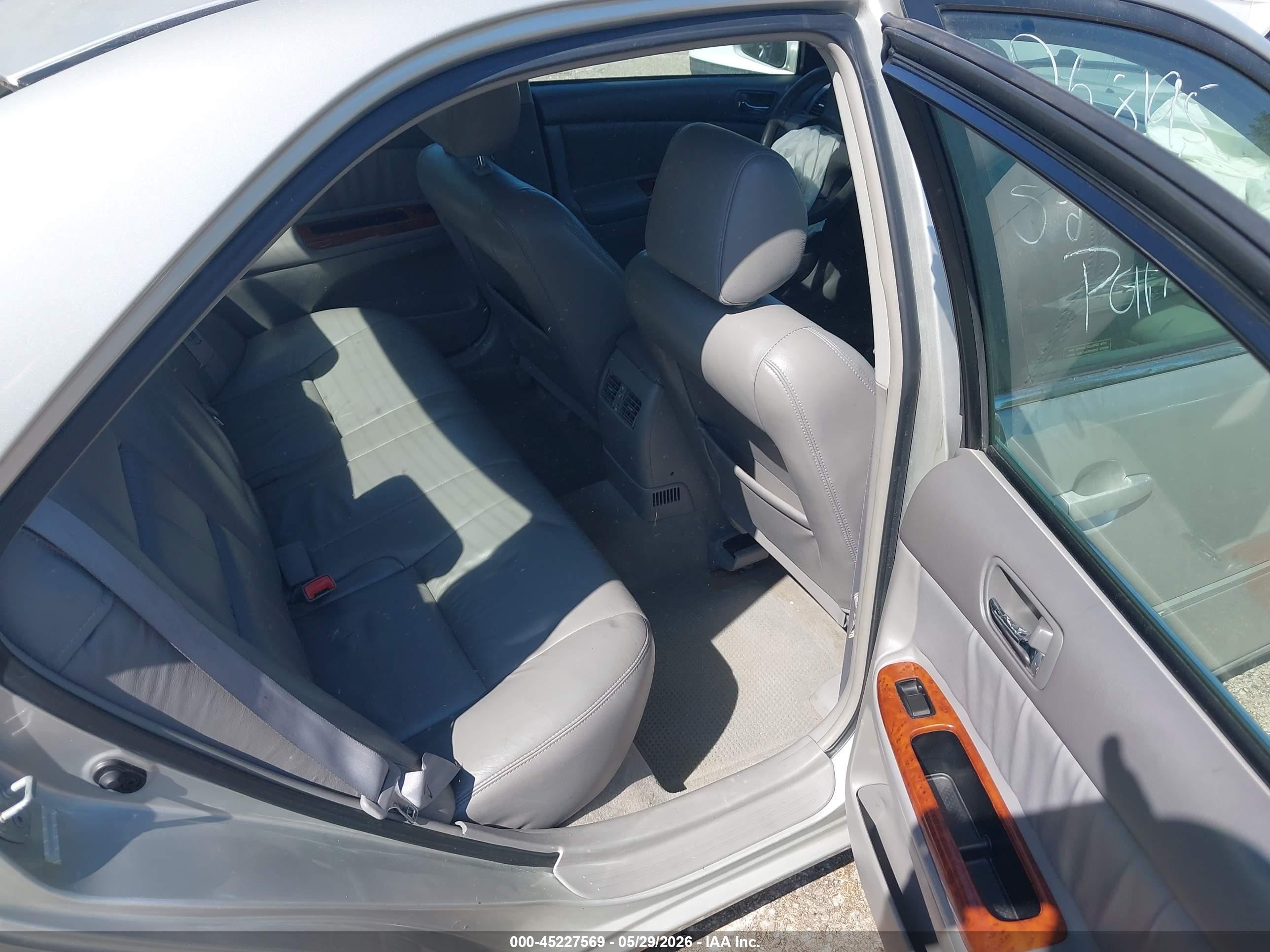 2003 Toyota Camry Xle Серебряный vin: 4T1BE30K43U733030
