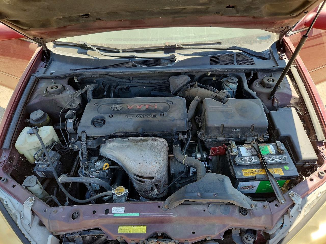2005 Toyota Camry Xle Красный vin: 4T1BE30K45U004528