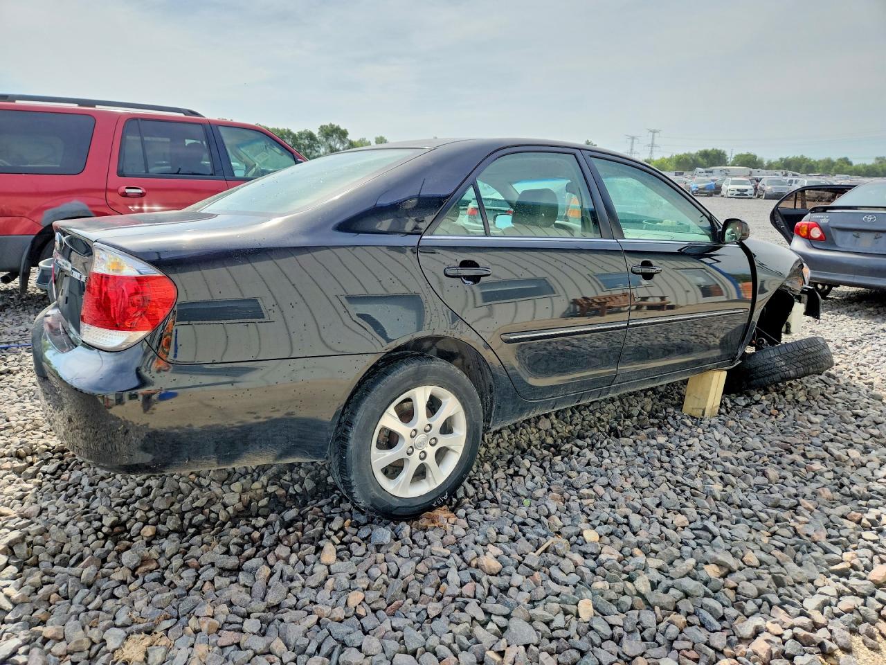 2005 Toyota Camry Xle Black vin: 4T1BE30K45U097535