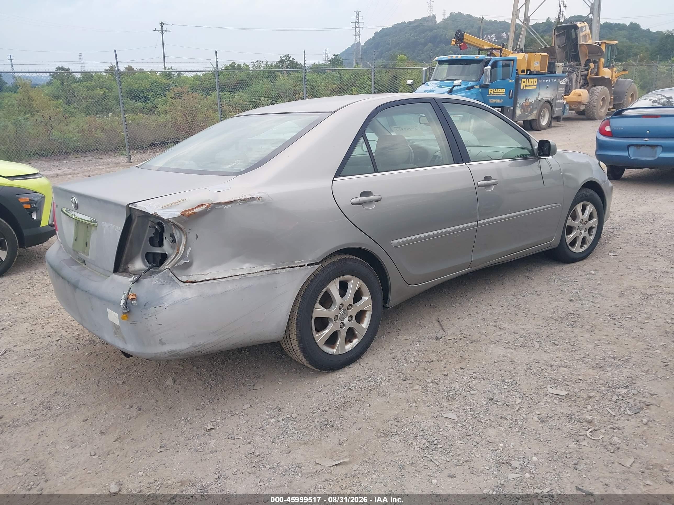 2005 Toyota Camry Xle Gray vin: 4T1BE30K45U519514