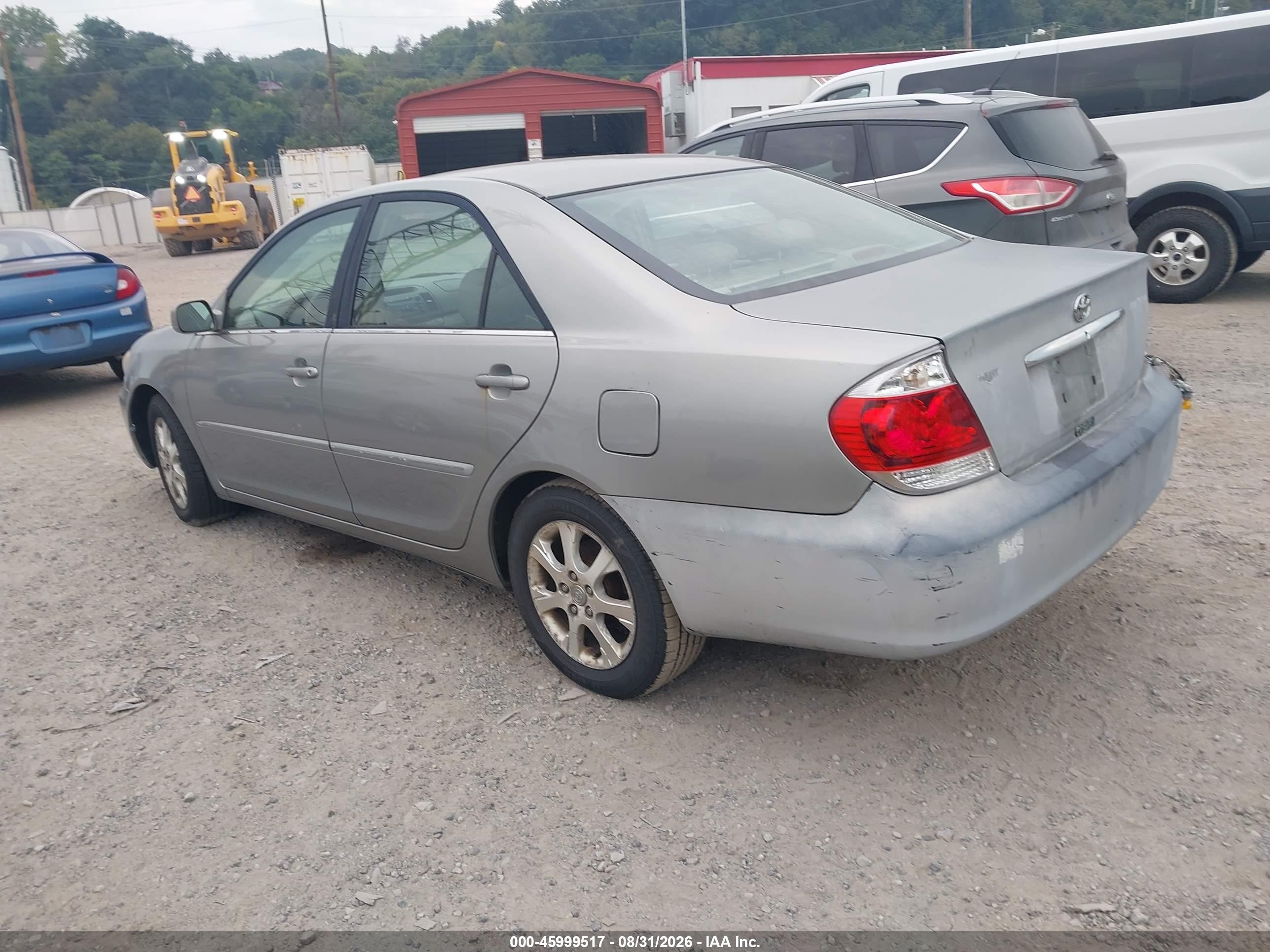 2005 Toyota Camry Xle Gray vin: 4T1BE30K45U519514