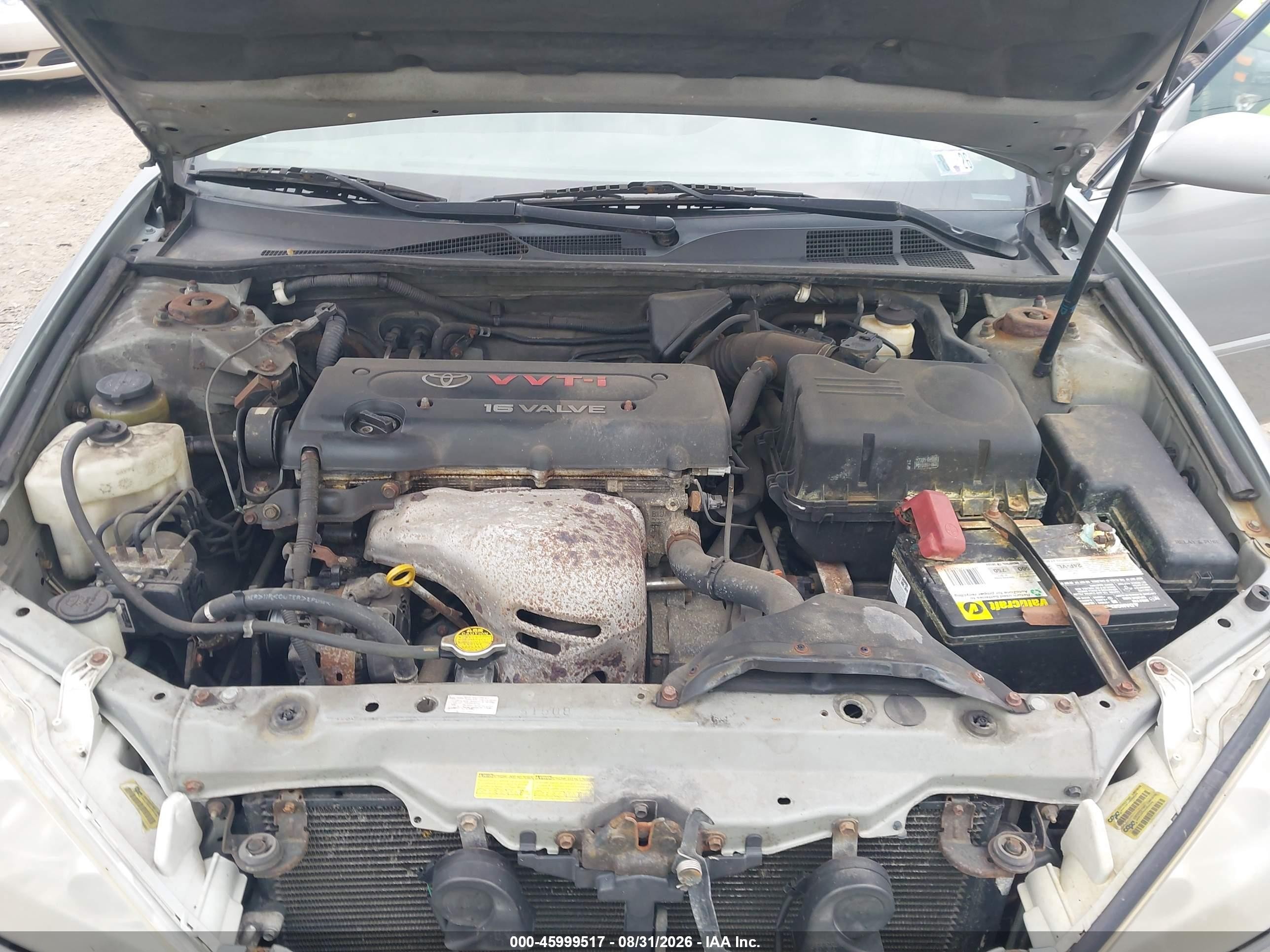 2005 Toyota Camry Xle Gray vin: 4T1BE30K45U519514