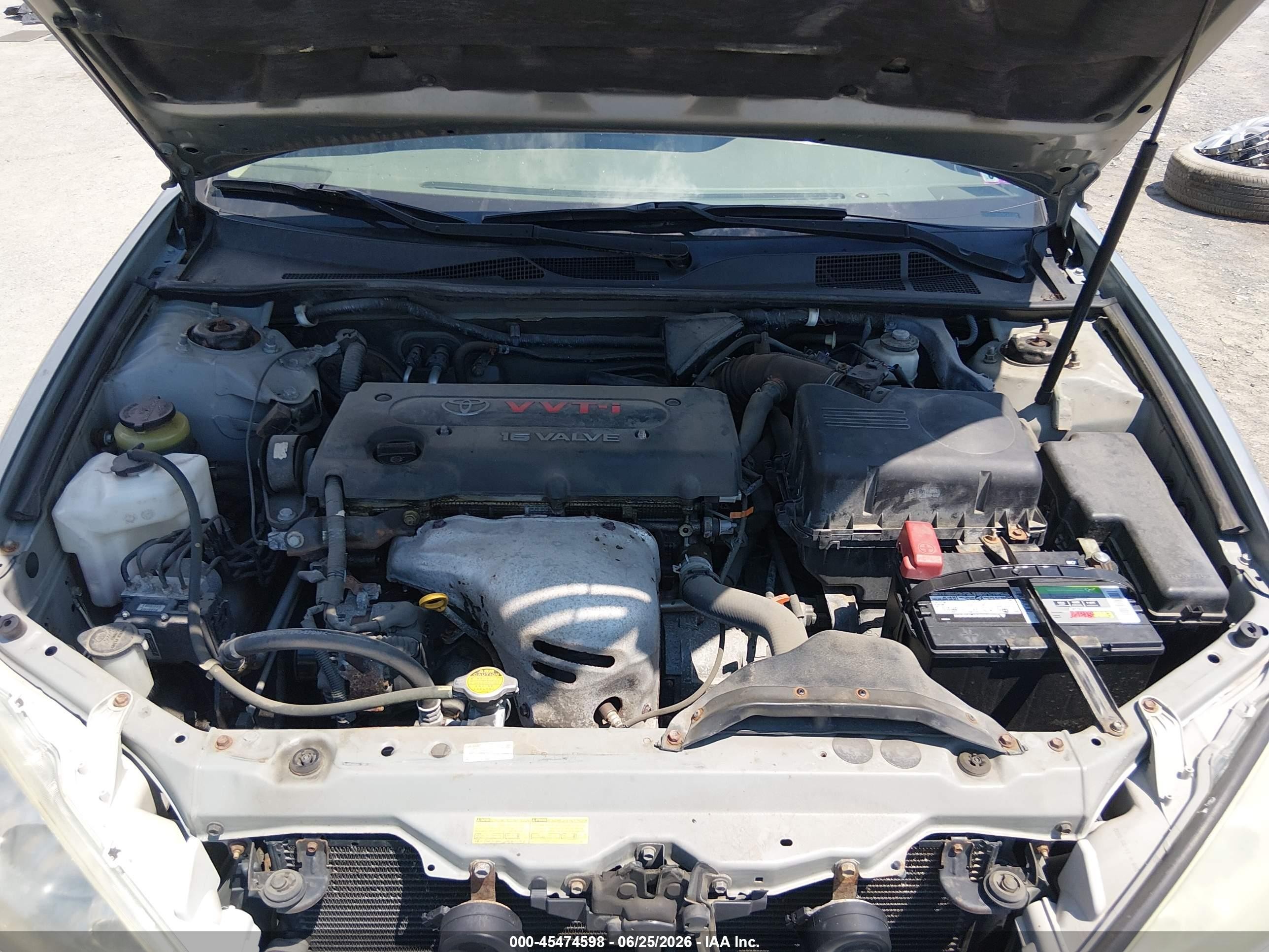 2005 Toyota Camry Le Silver vin: 4T1BE30K45U992829