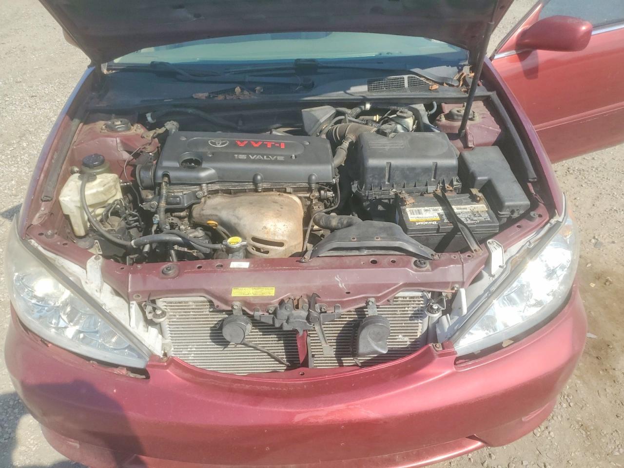 2006 Toyota Camry Le Burgundy vin: 4T1BE30K46U137761
