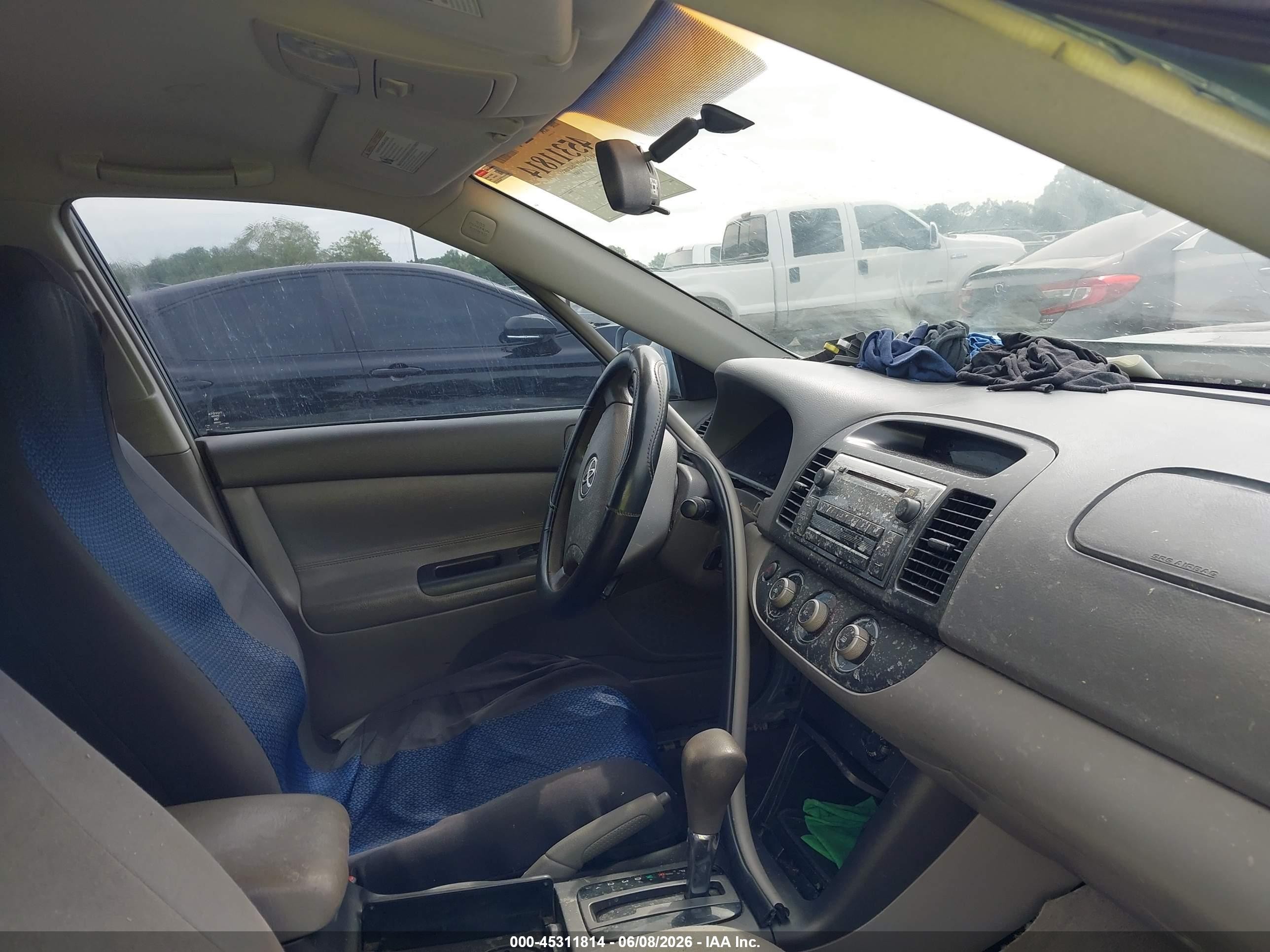 2006 Toyota Camry Le Light Blue vin: 4T1BE30K46U647513