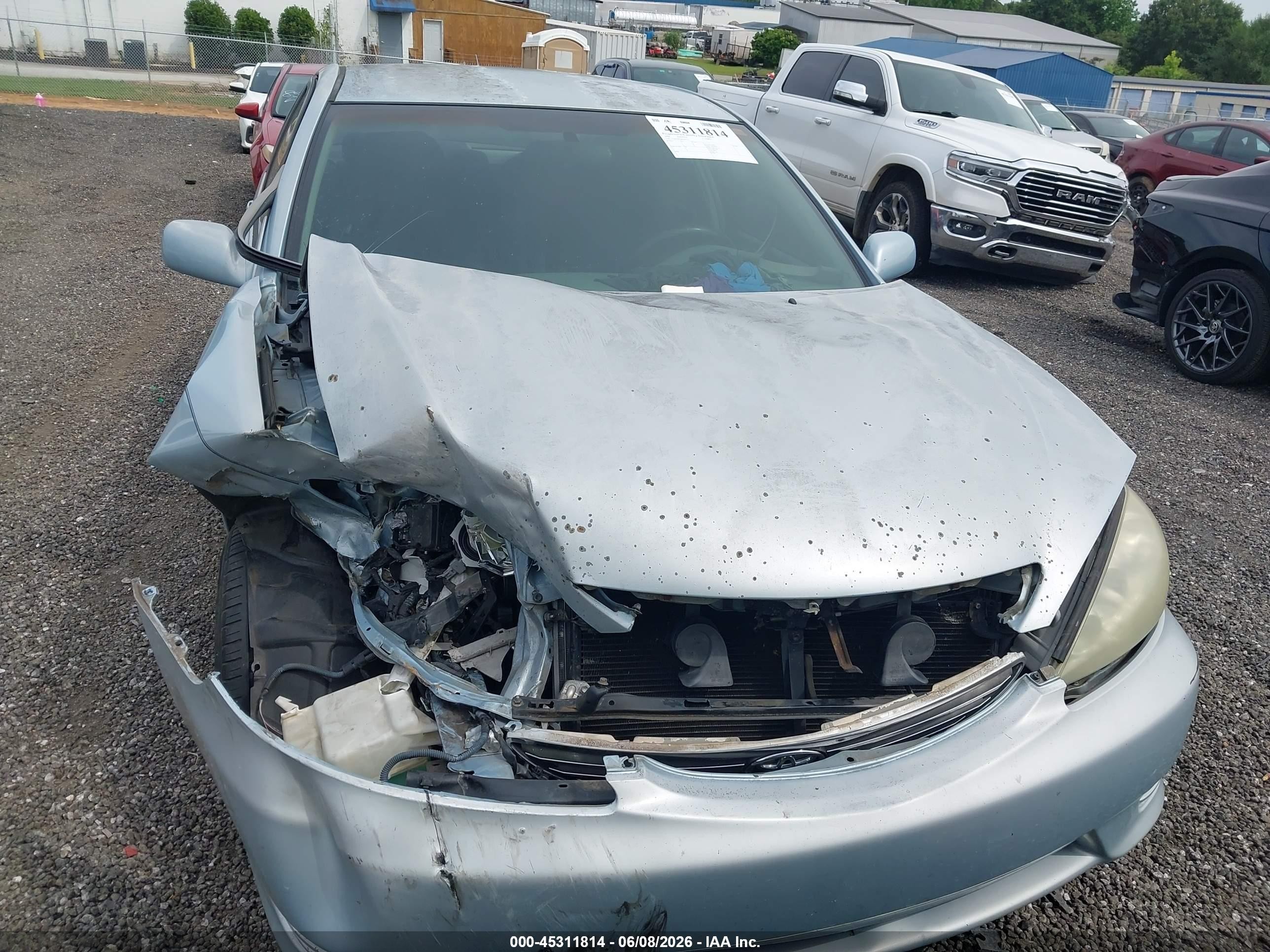 2006 Toyota Camry Le Light Blue vin: 4T1BE30K46U647513