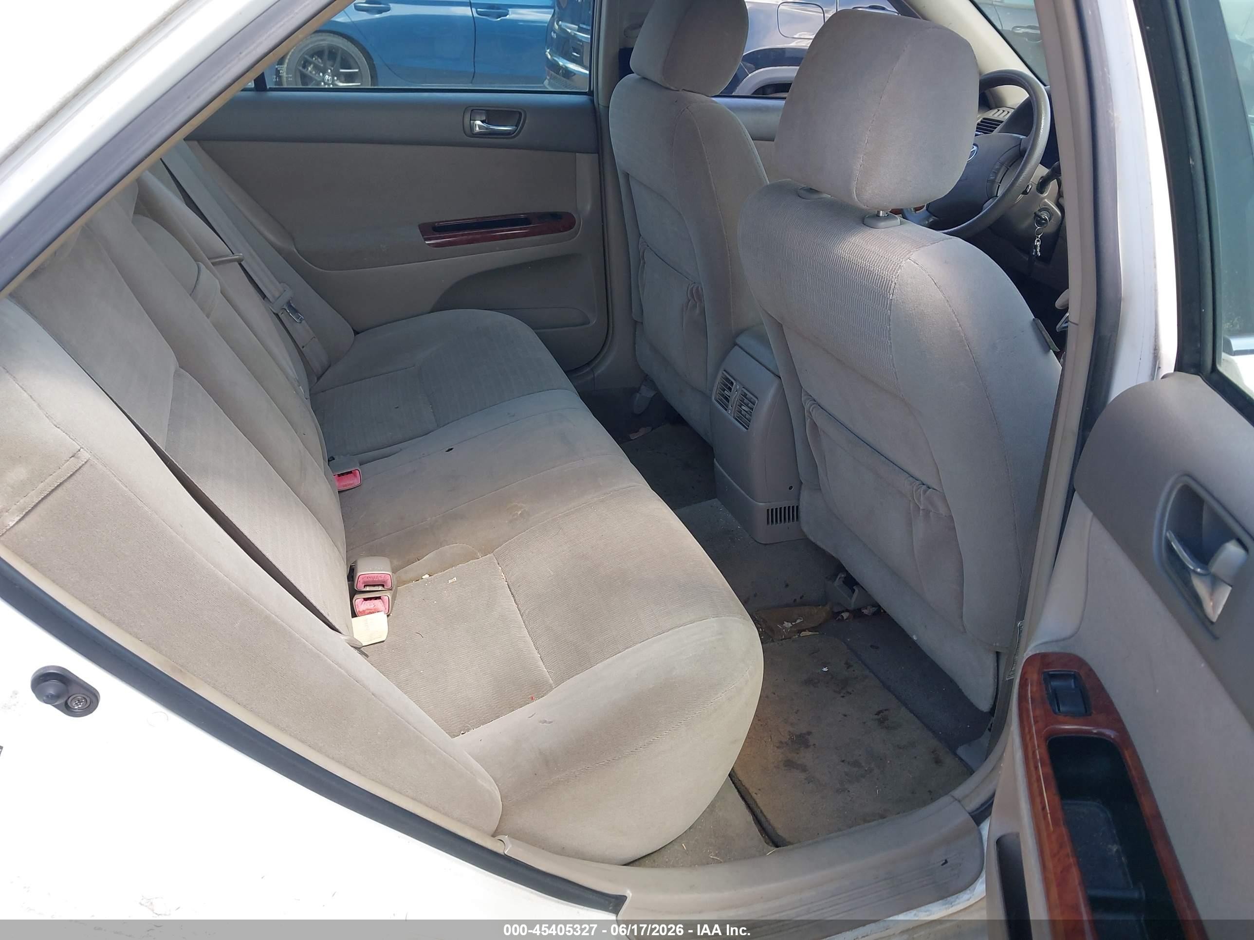 2006 Toyota Camry Xle White vin: 4T1BE30K46U720993