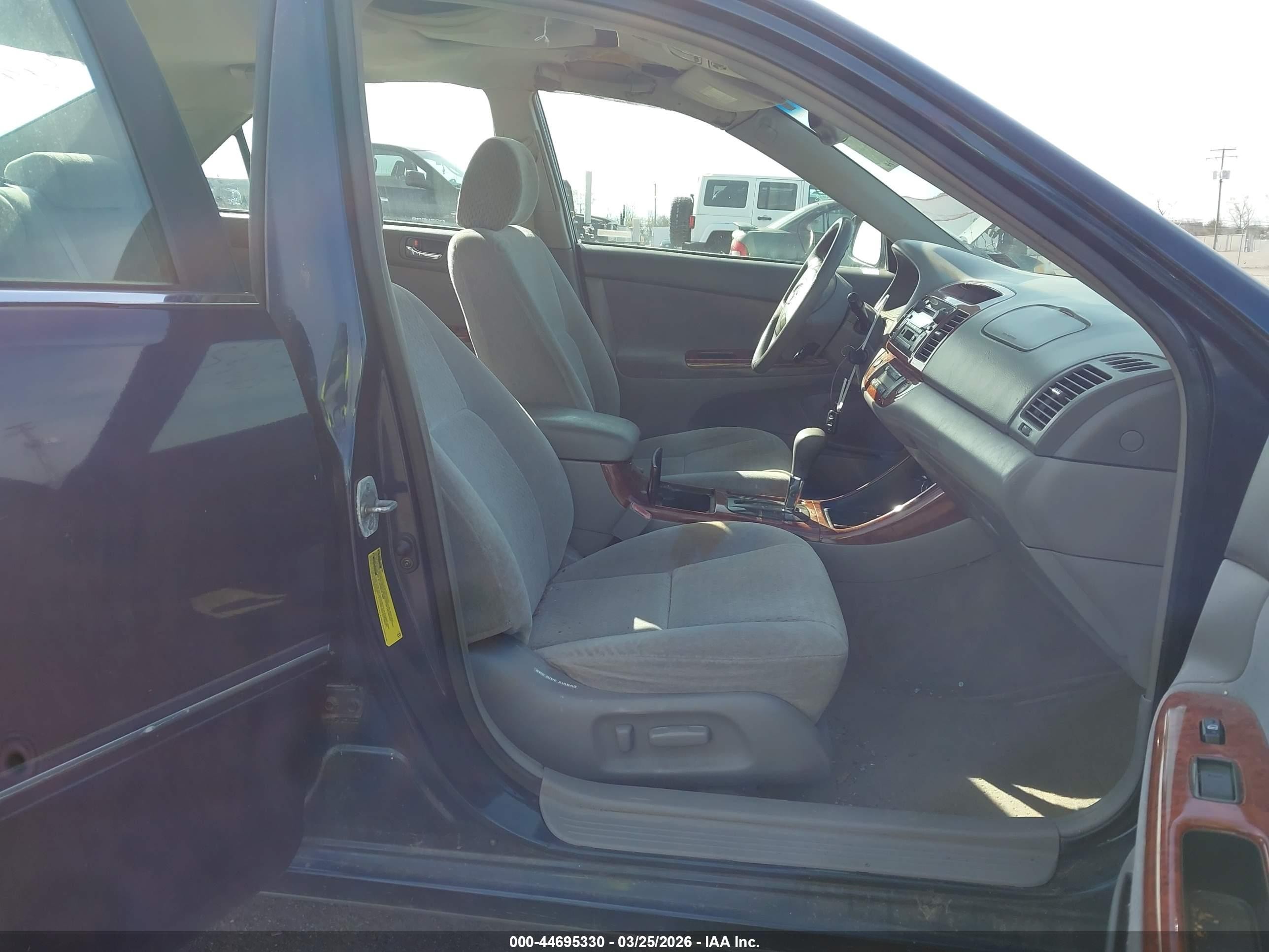 2003 Toyota Camry Xle Dark Blue vin: 4T1BE30K53U177777