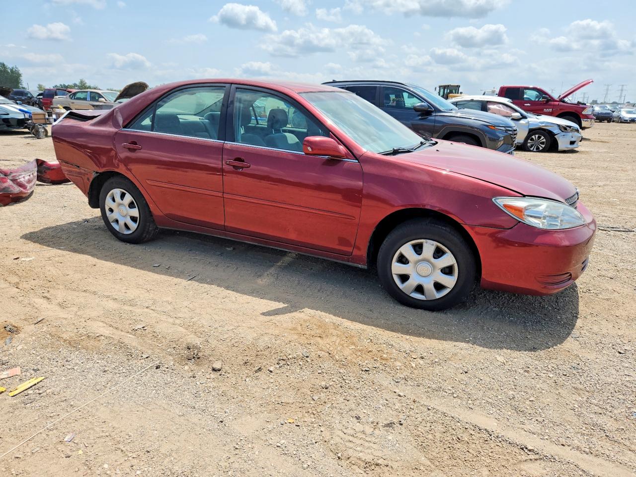2003 Toyota Camry Le Maroon vin: 4T1BE30K53U217162