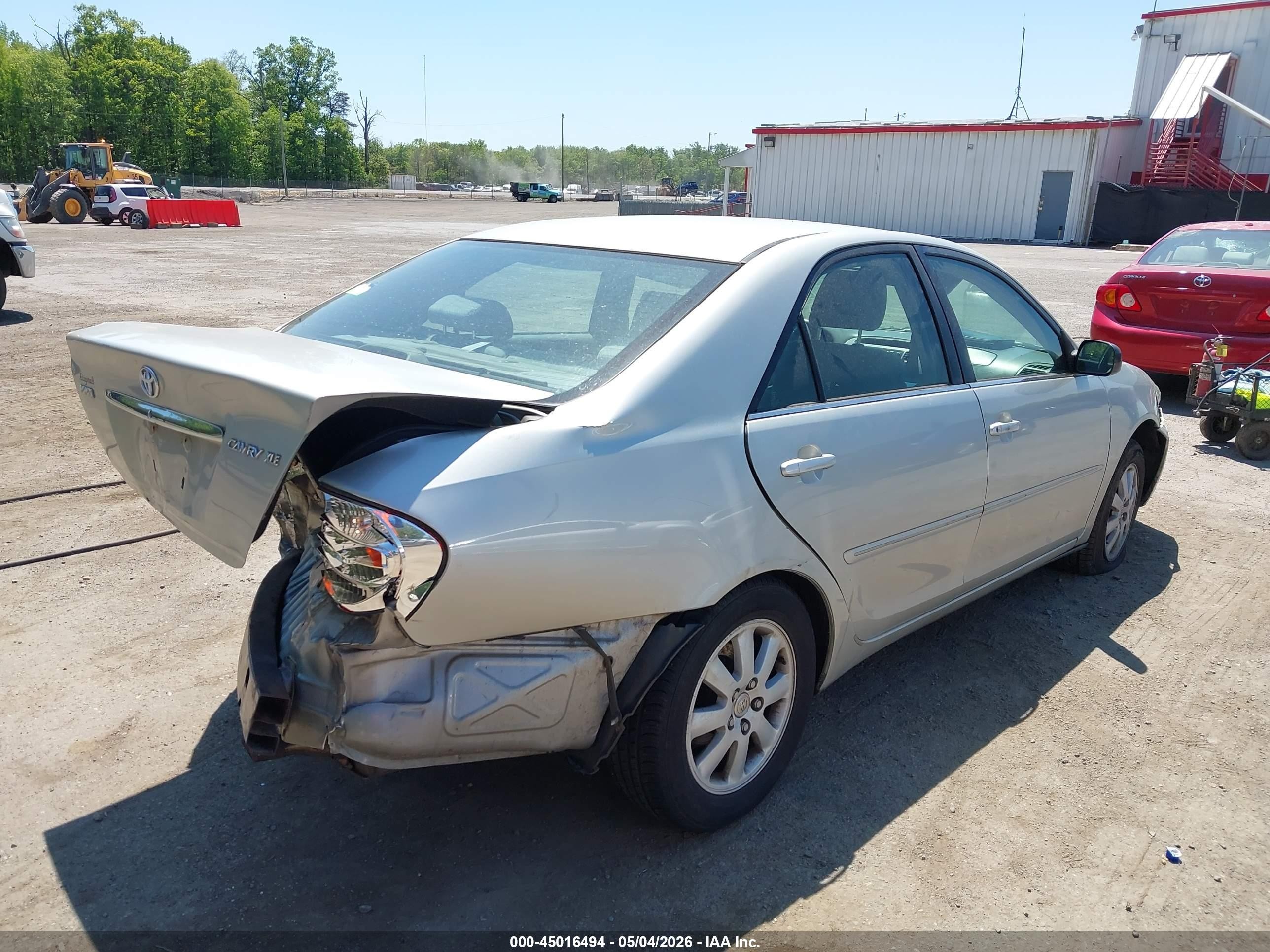 2003 Toyota Camry Xle Silver vin: 4T1BE30K53U246516