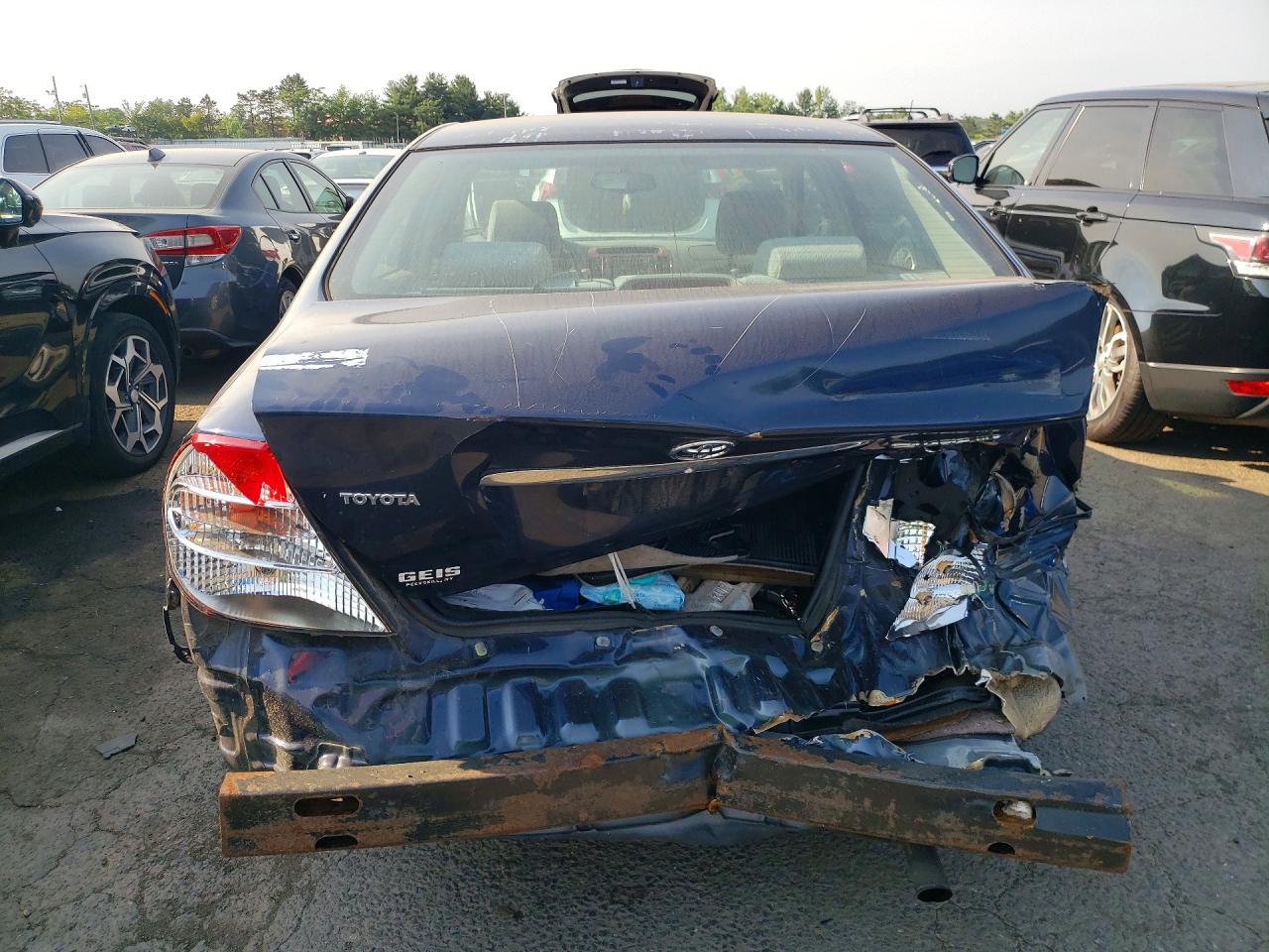 2003 Toyota Camry Xle Blue vin: 4T1BE30K53U664865