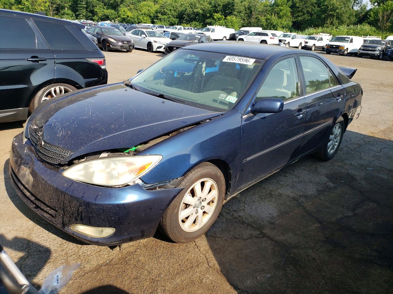 2003 Toyota Camry Xle Blue vin: 4T1BE30K53U664865