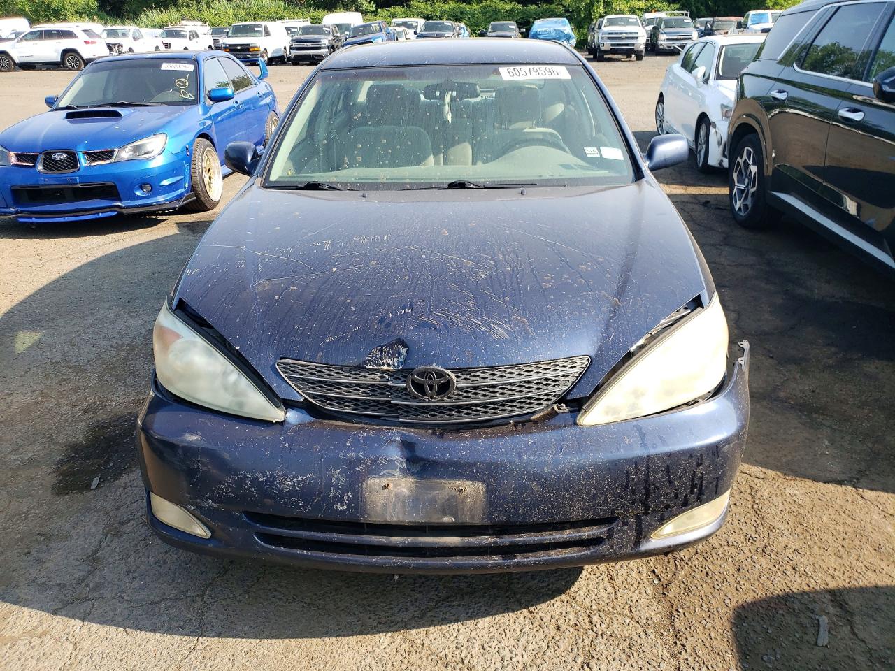 2003 Toyota Camry Xle Blue vin: 4T1BE30K53U664865