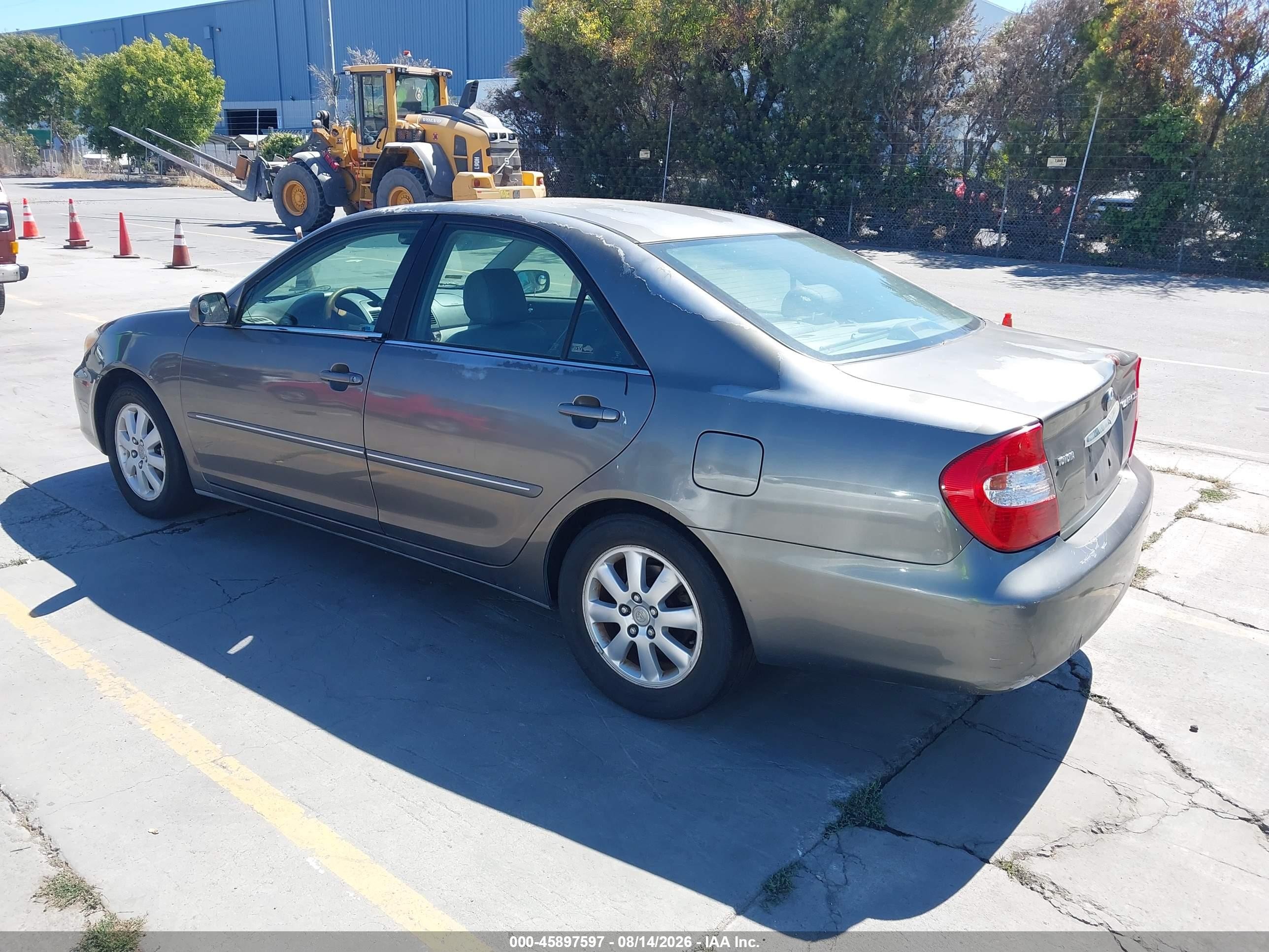 2003 Toyota Camry Xle Gray vin: 4T1BE30K53U746675