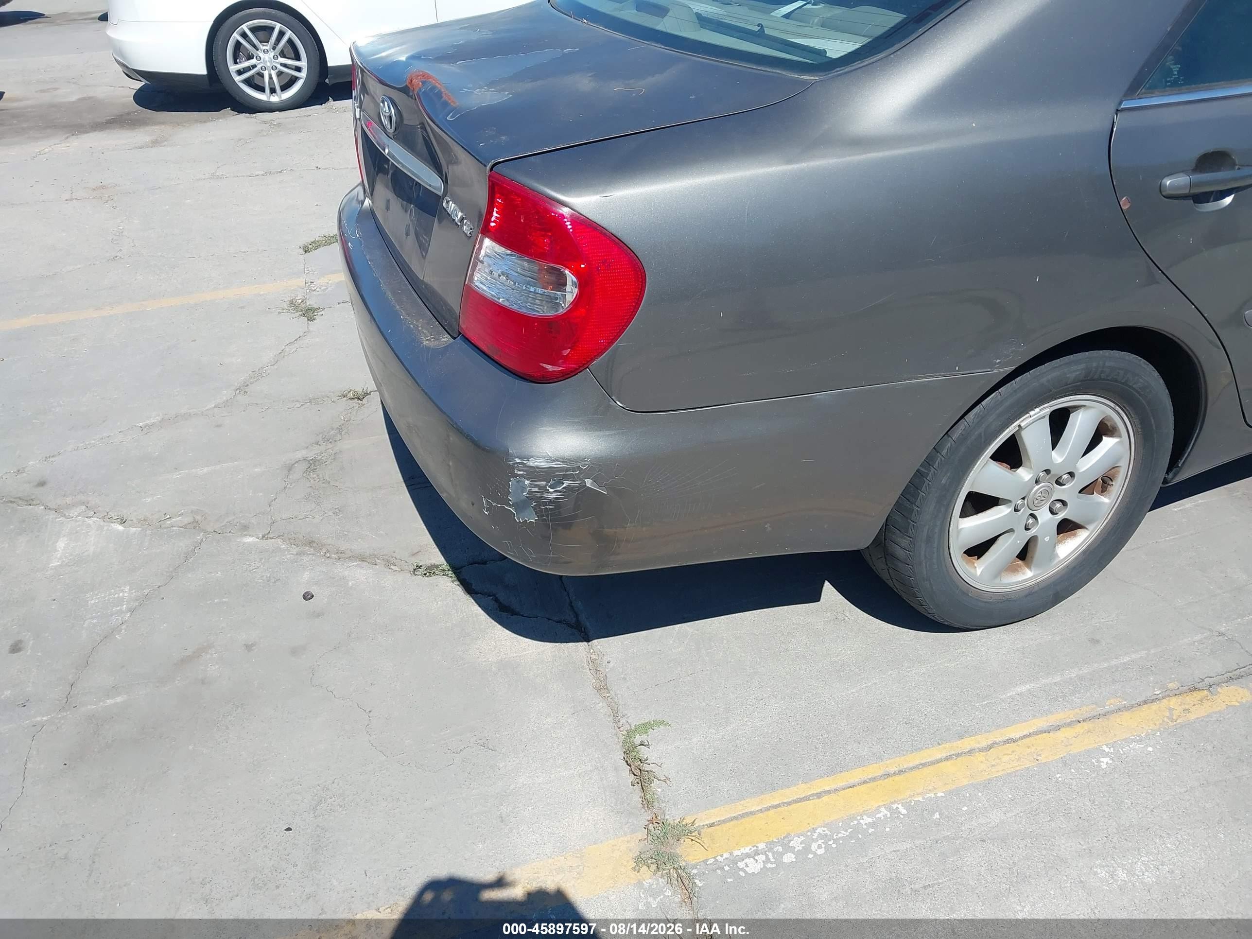 2003 Toyota Camry Xle Gray vin: 4T1BE30K53U746675