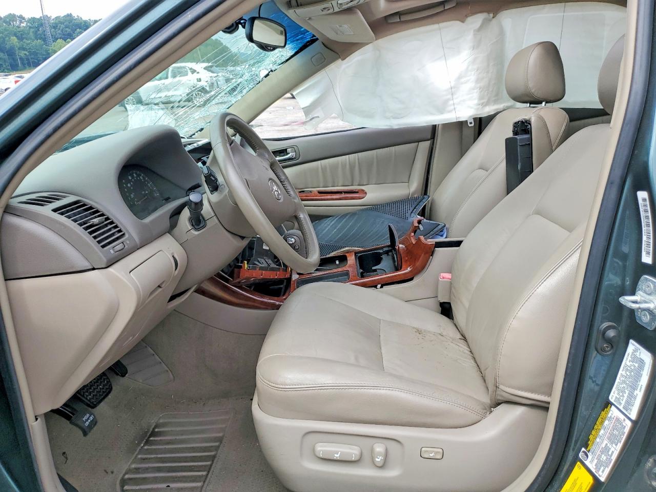 2004 Toyota Camry Xle Зеленый vin: 4T1BE30K54U291067