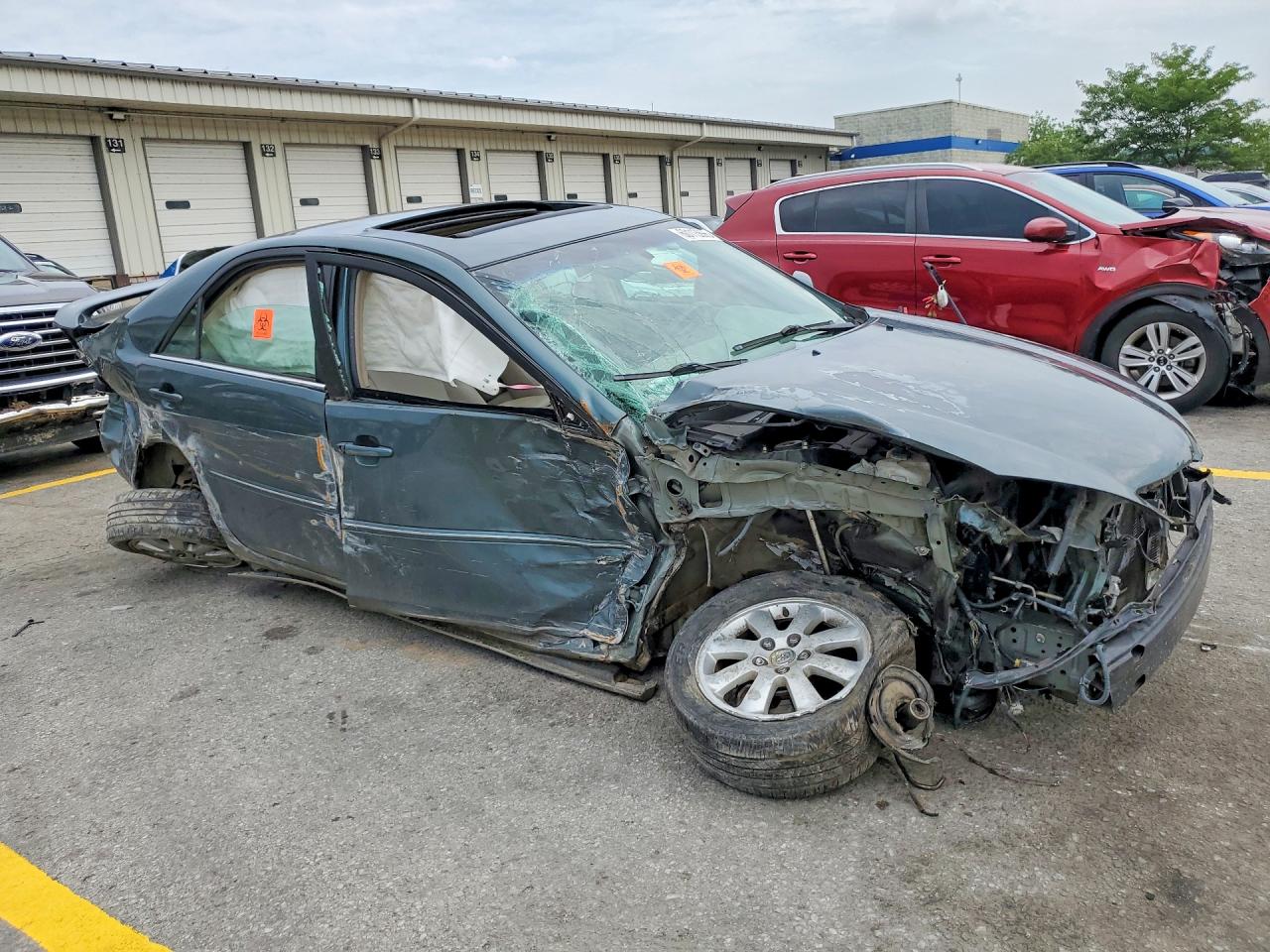 2004 Toyota Camry Xle Зеленый vin: 4T1BE30K54U291067