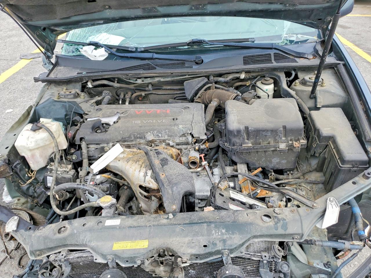 2004 Toyota Camry Xle Зеленый vin: 4T1BE30K54U291067