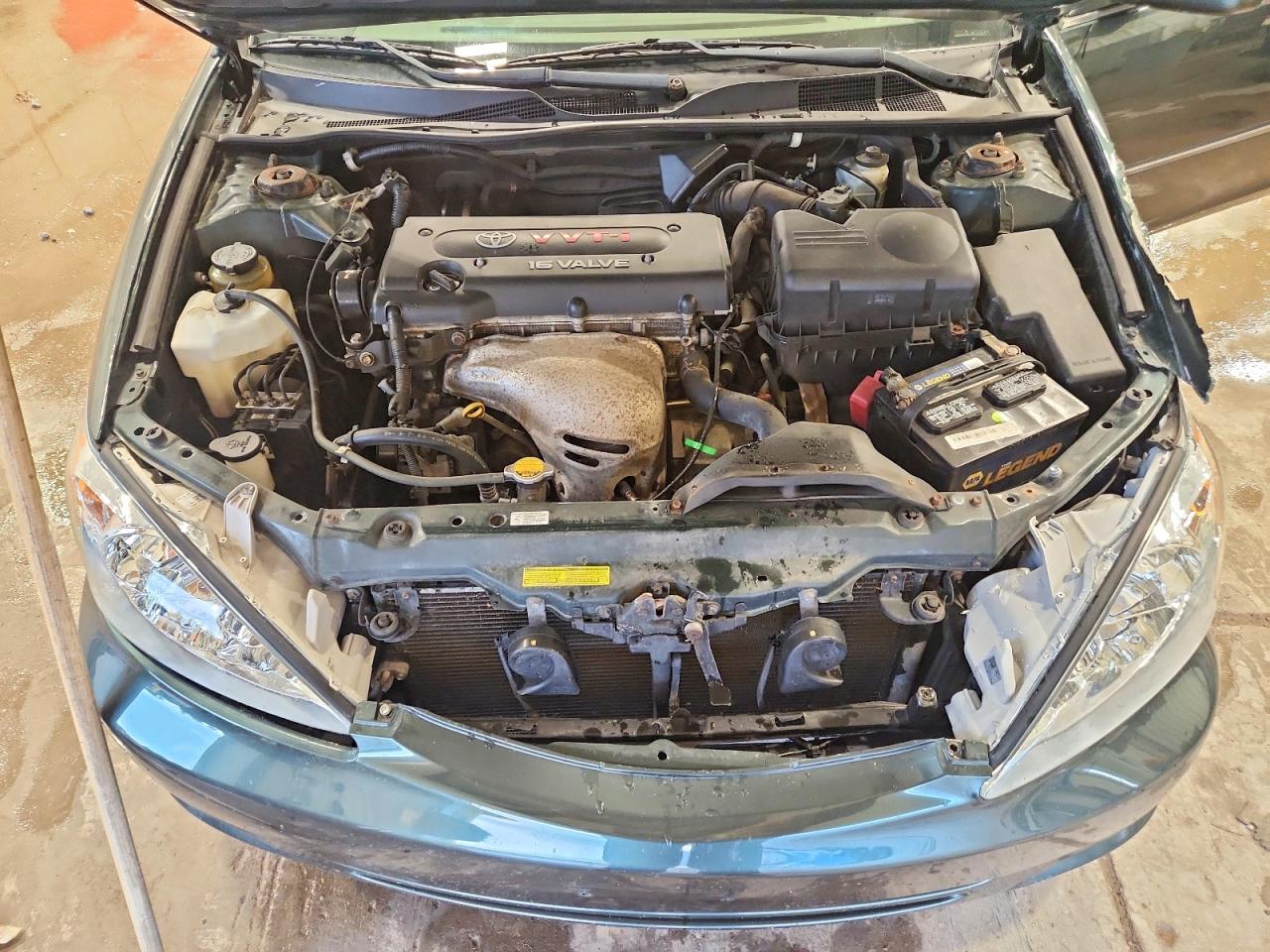 2004 Toyota Camry Xle Green vin: 4T1BE30K54U304500