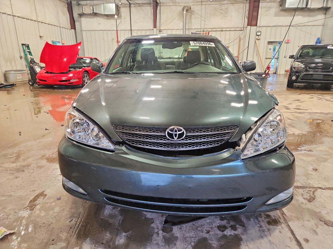 2004 Toyota Camry Xle Green vin: 4T1BE30K54U304500