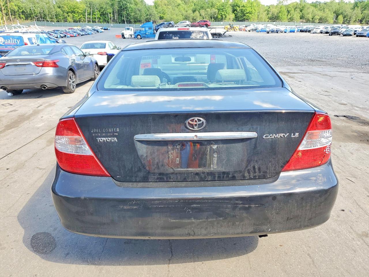 2004 Toyota Camry Le Black vin: 4T1BE30K54U347153